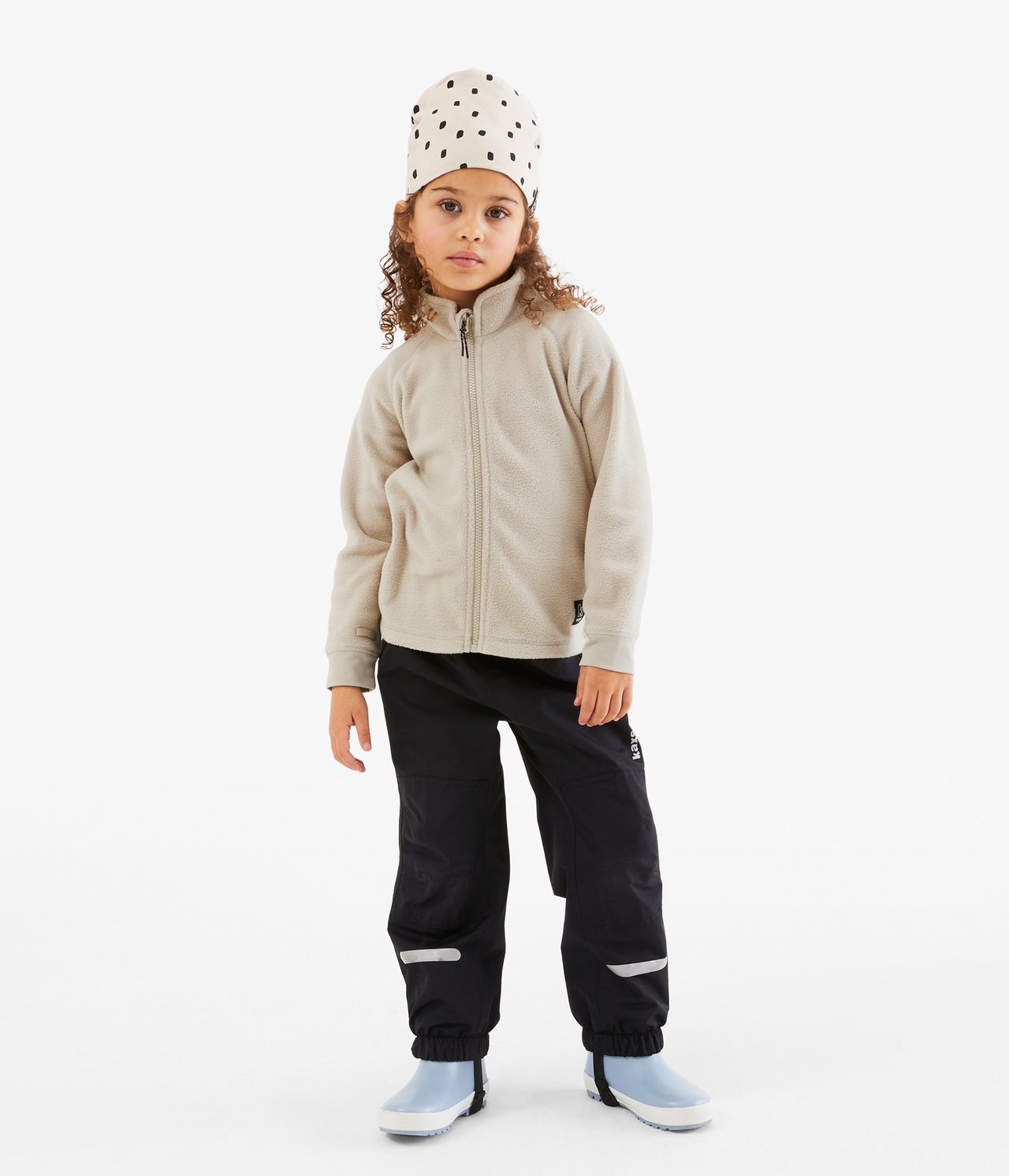 Fleecetröja zip-in / zip-off Kaxs - Beige - 2