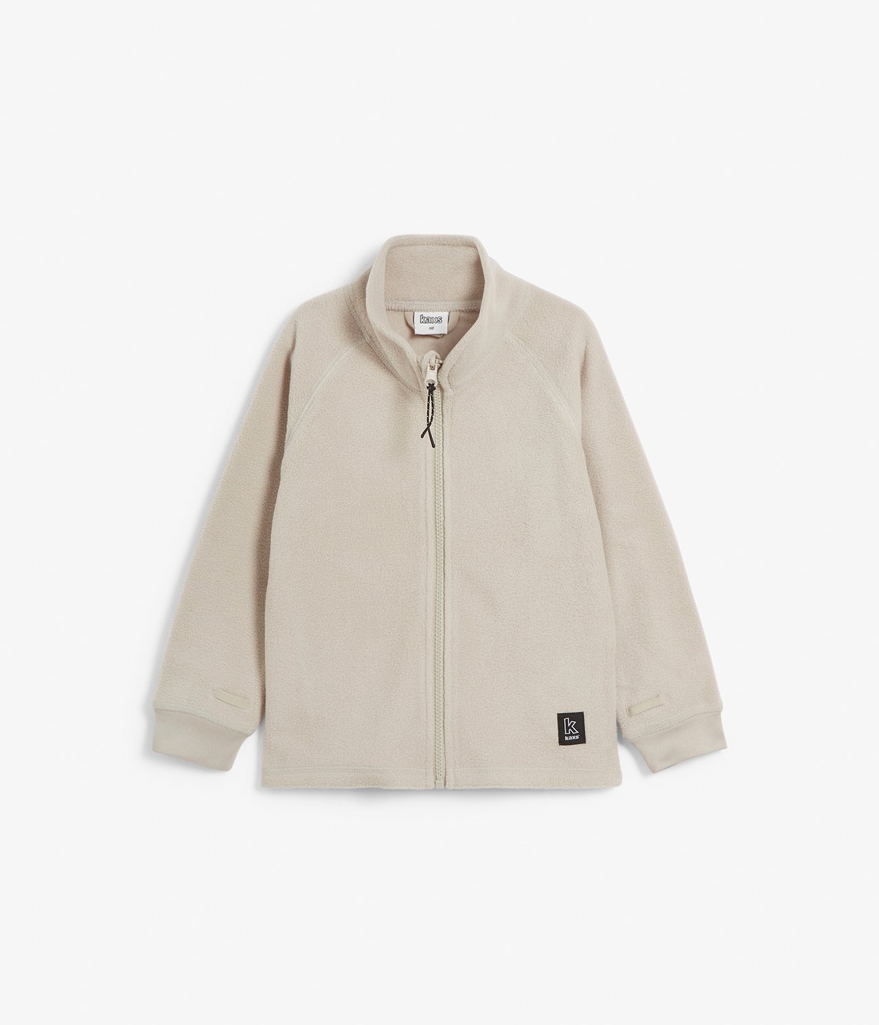 Fleecetröja zip-in / zip-off Kaxs - Beige - 5