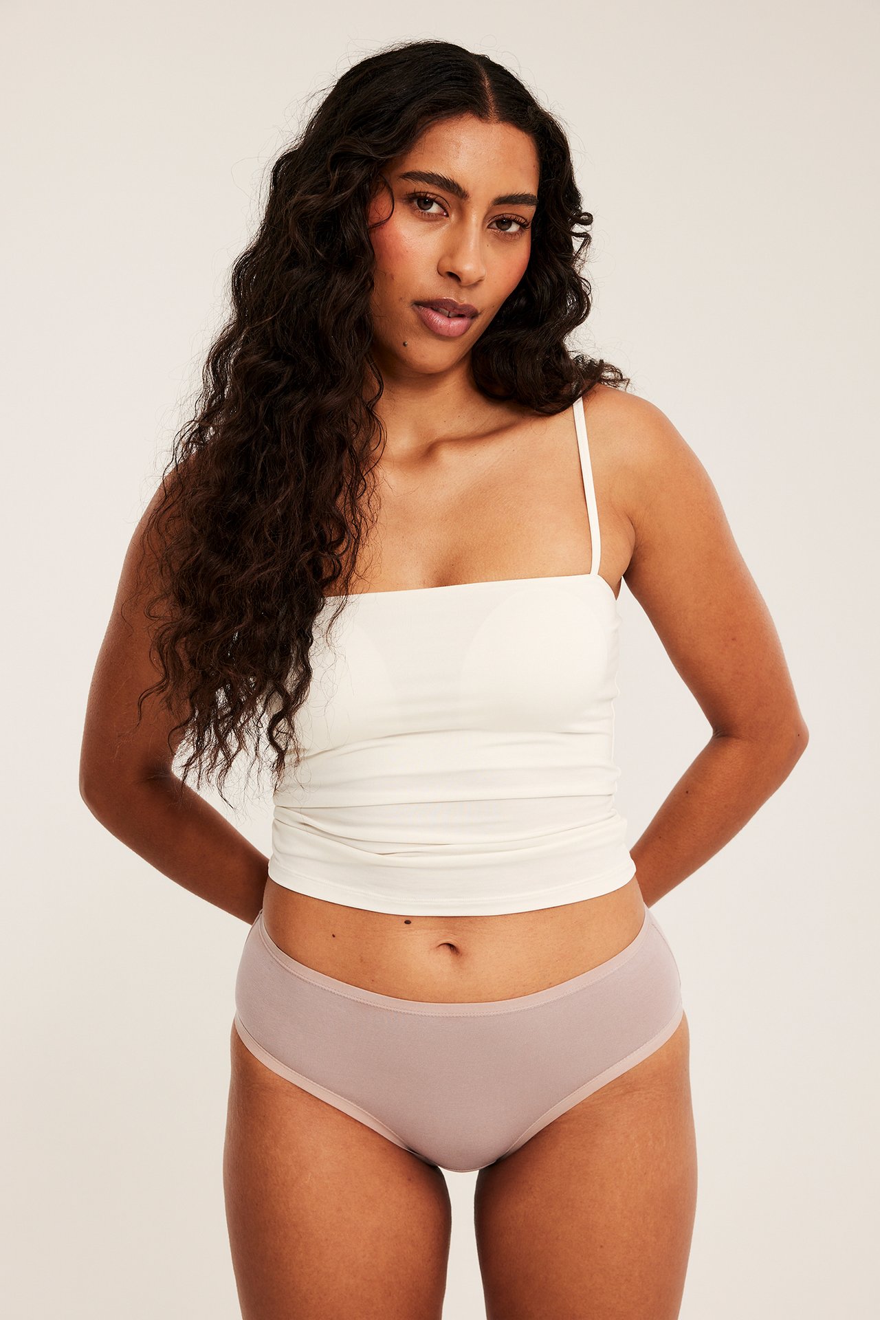 Brief 3-pack puuvillaa - Pinkki - 7