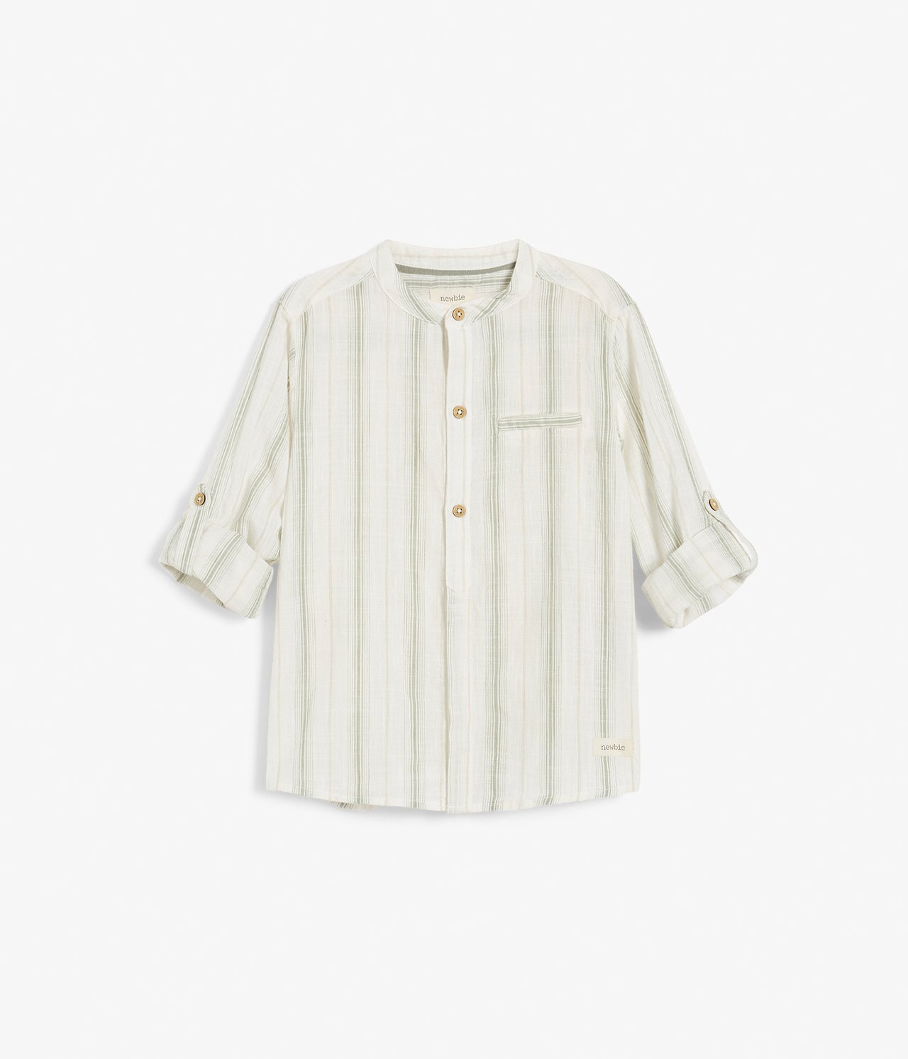 Randig skjorta - Offwhite - 5
