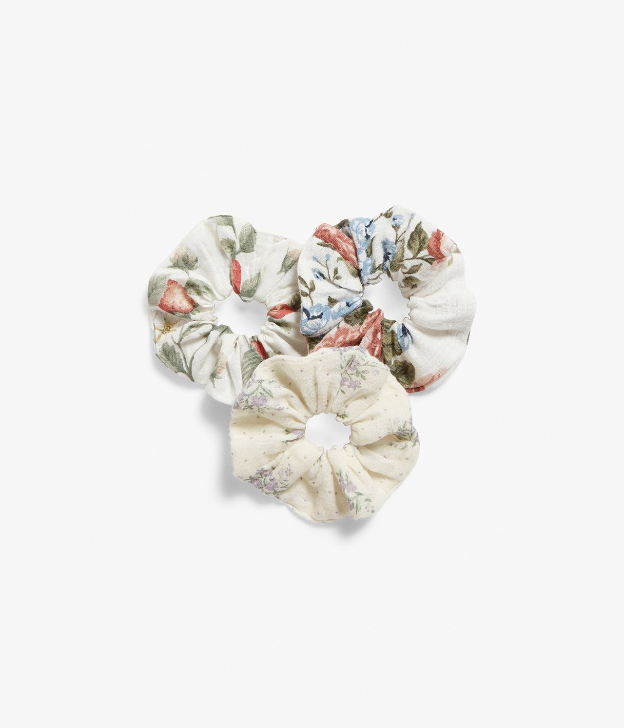 3-pk. scrunchies Offwhite - ONE SIZE - 0