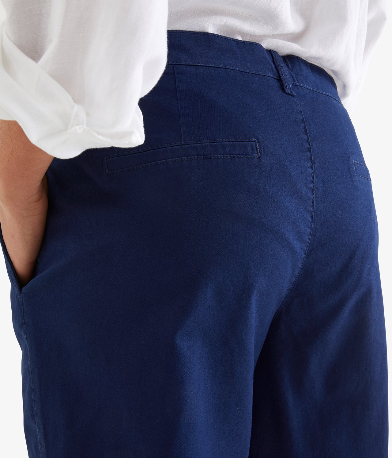 Spodnie typu chinos - Niebieski - 3