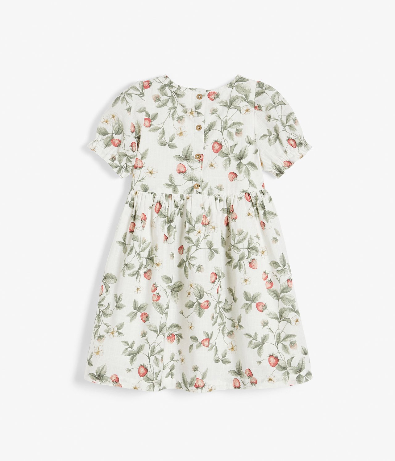 Sukienka we wzory, na podszewce - Offwhite - 3