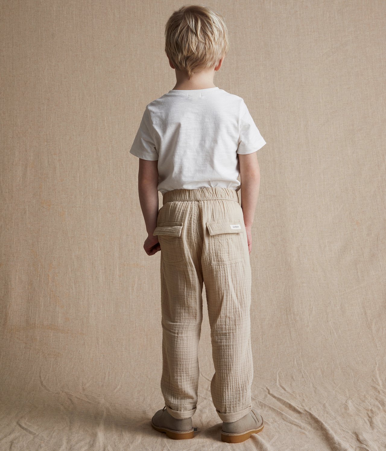 Housut - Beige - 4