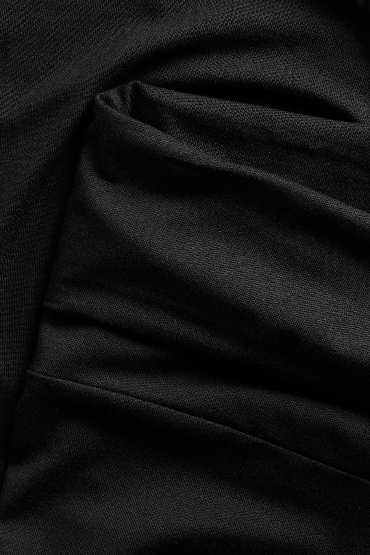 Leggings med nedvikbar midja - Svart - 6