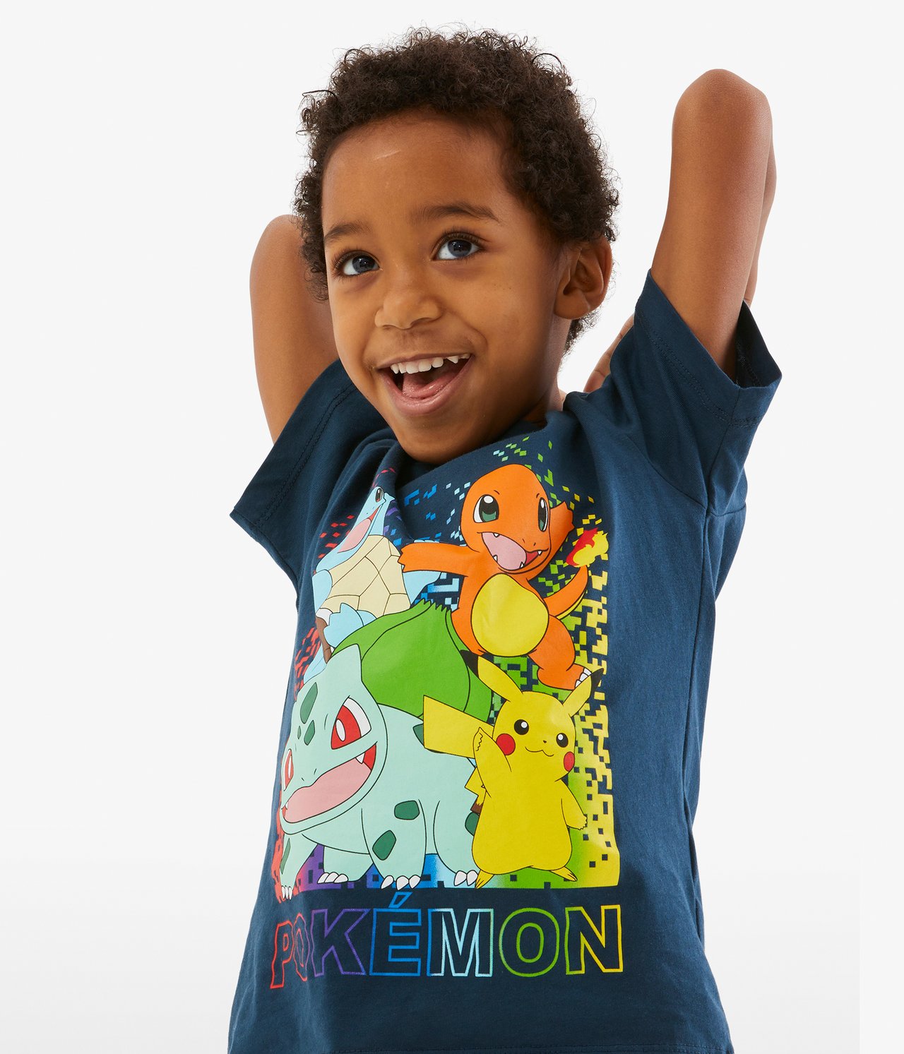 T-shirt Pokemon - Ciemnoniebieski - 3