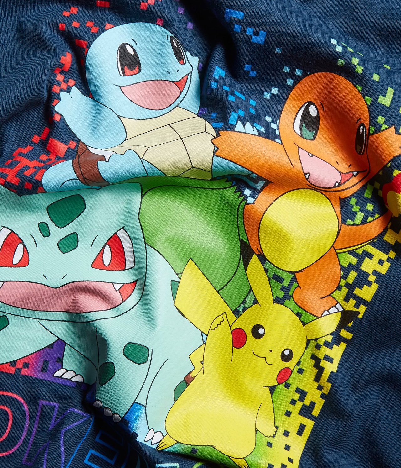 T-skjorte Pokémon Mørkeblå - null - 4