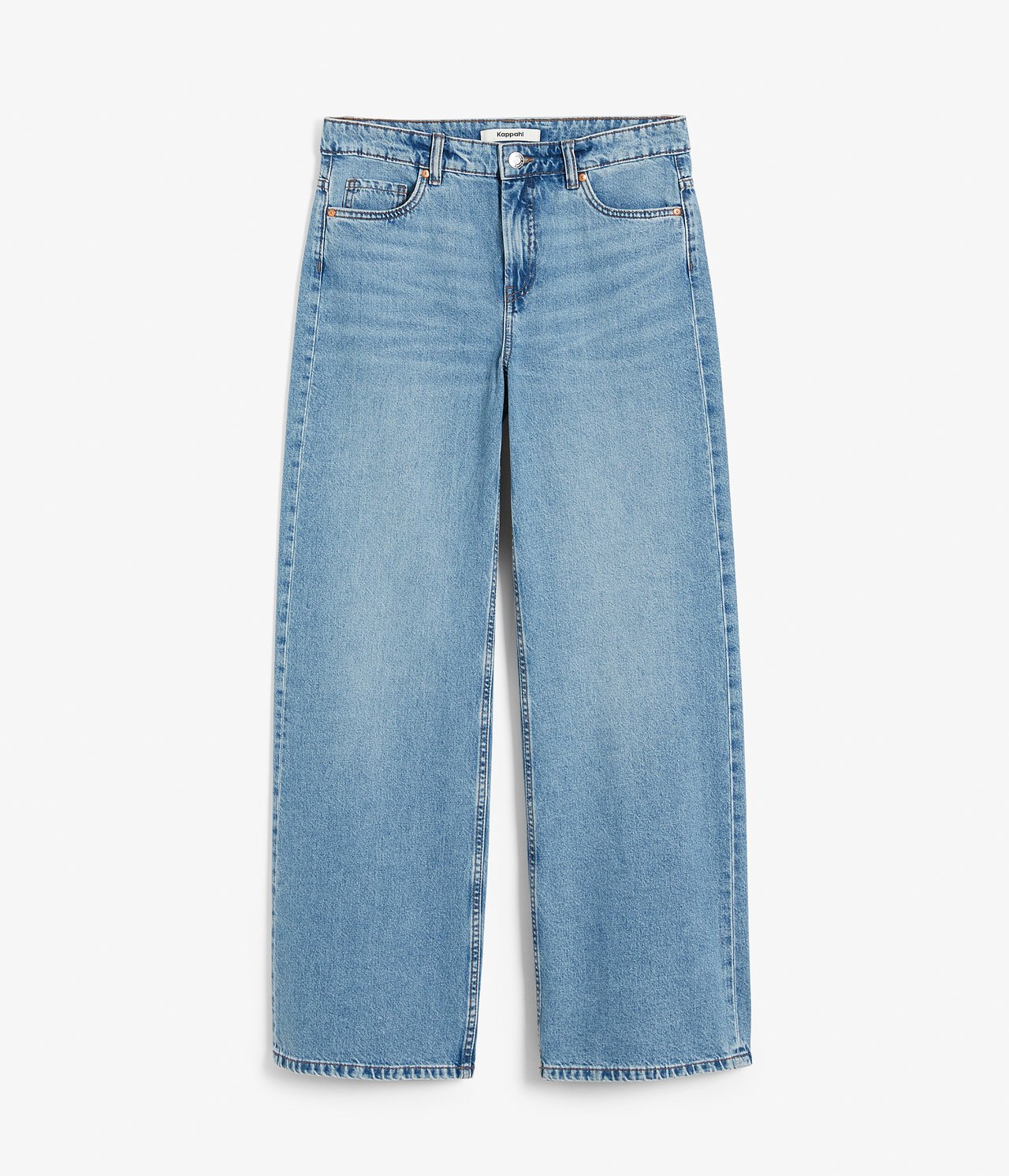 Wide Jeans High Waist Denim - null - 6