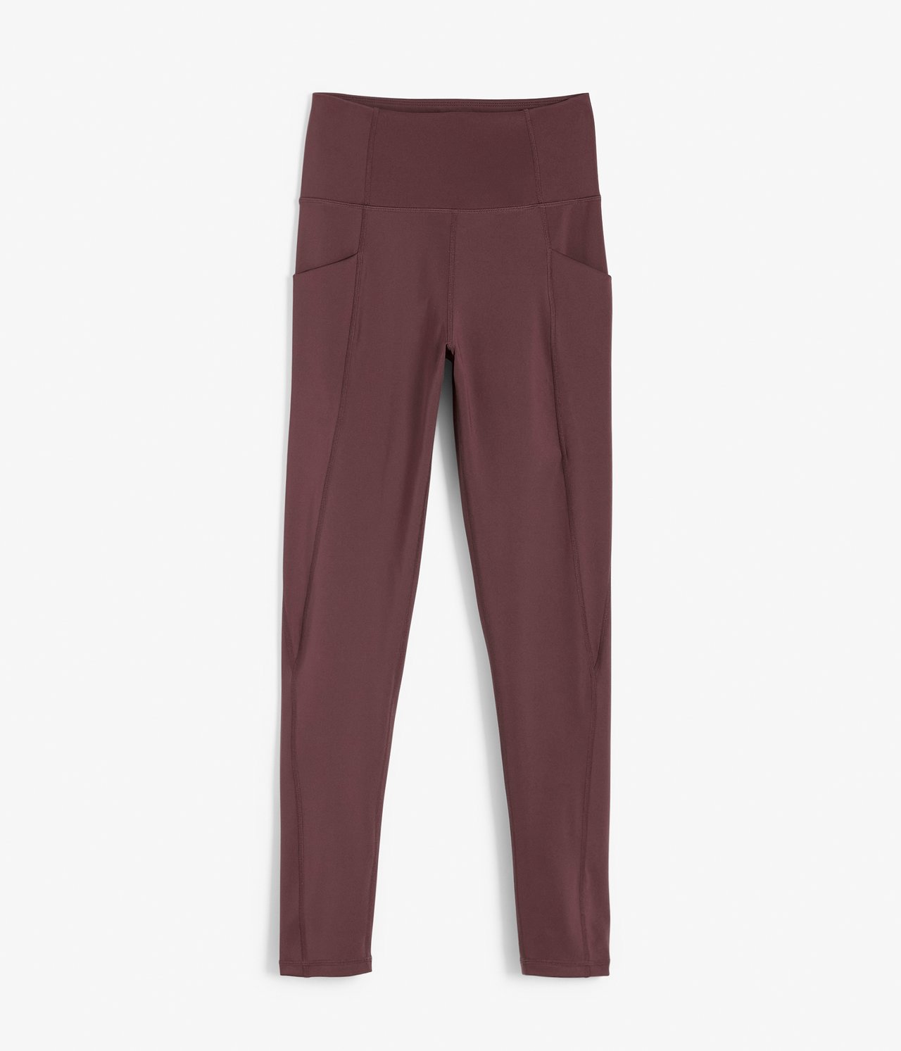 Legginsy do ćwiczeń - Czerwone wino - 5