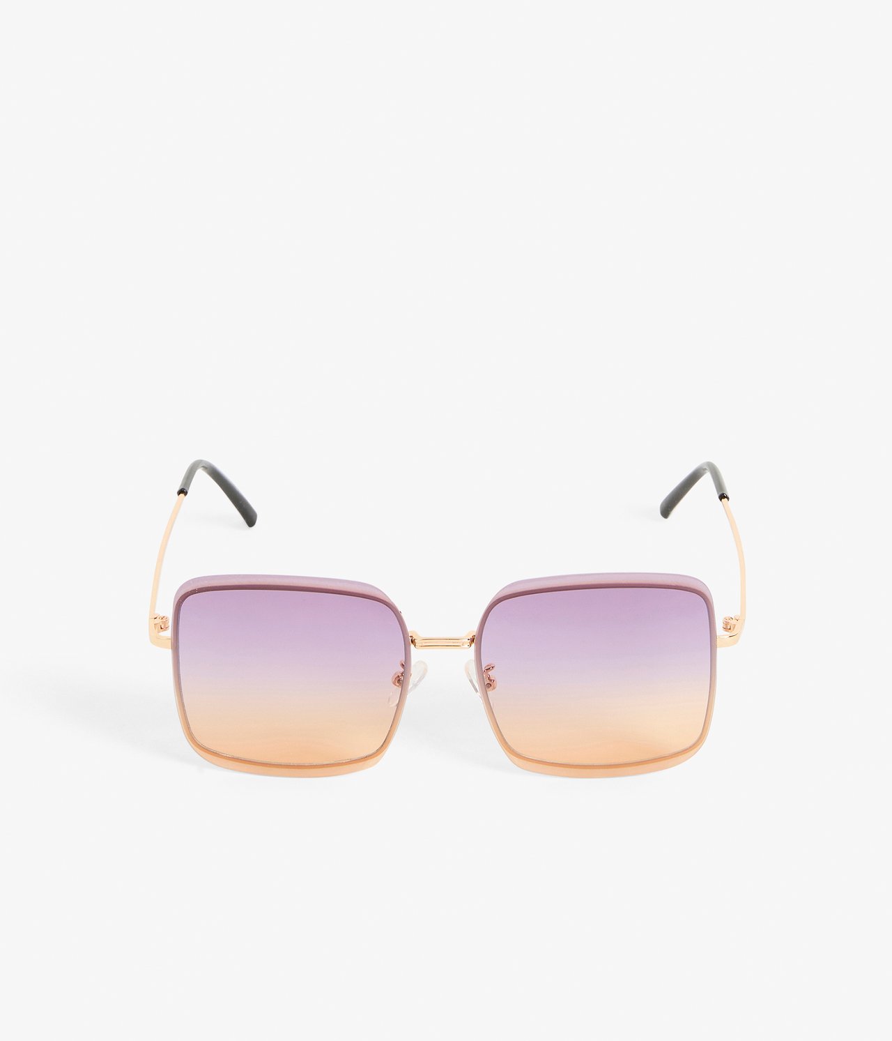 Okulary przeciwsłoneczne damskie - Złoty - 1