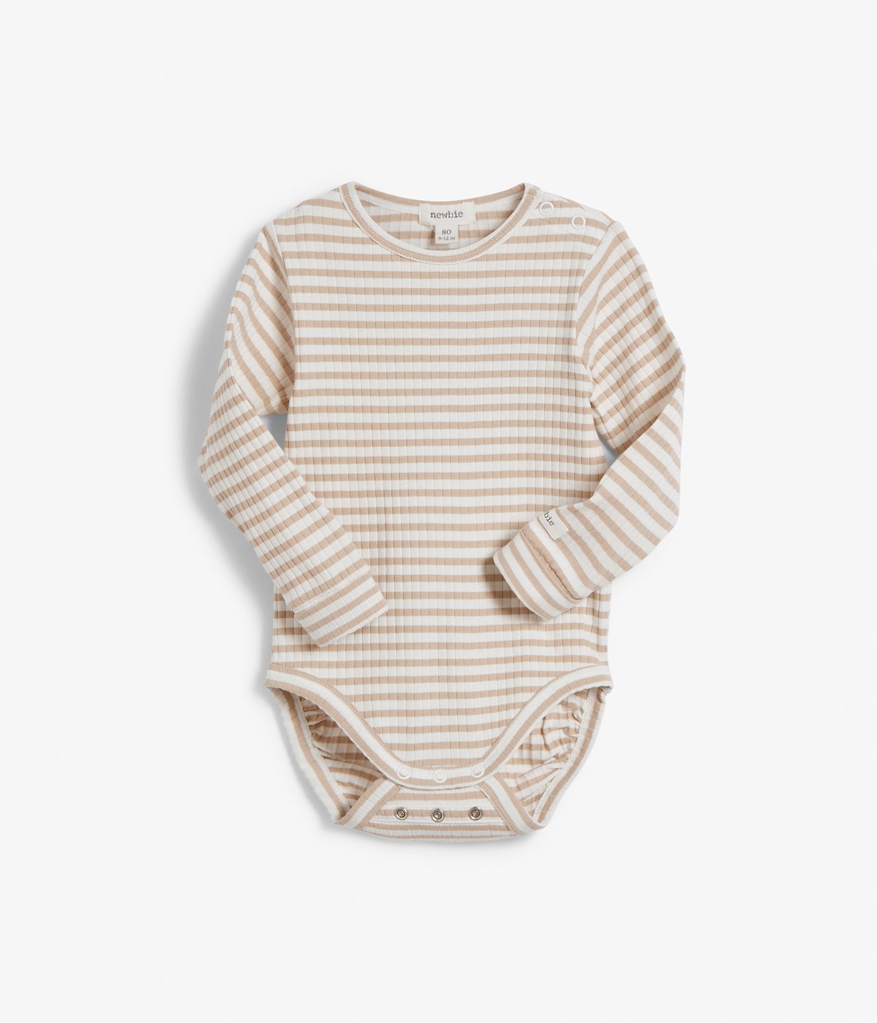 Ribbad body - Beige - 2