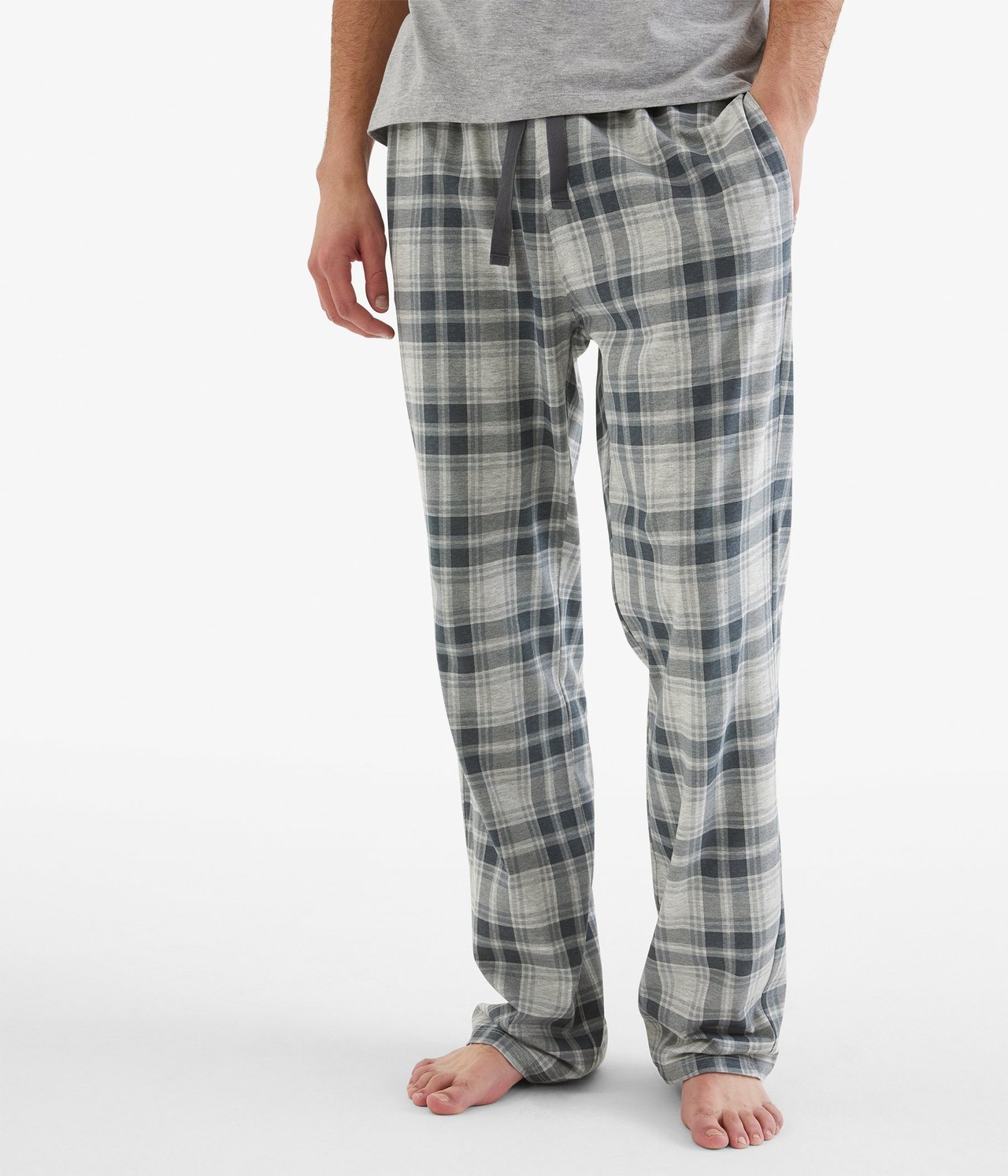 Pyjamasbukse Lysegrå - null - 3