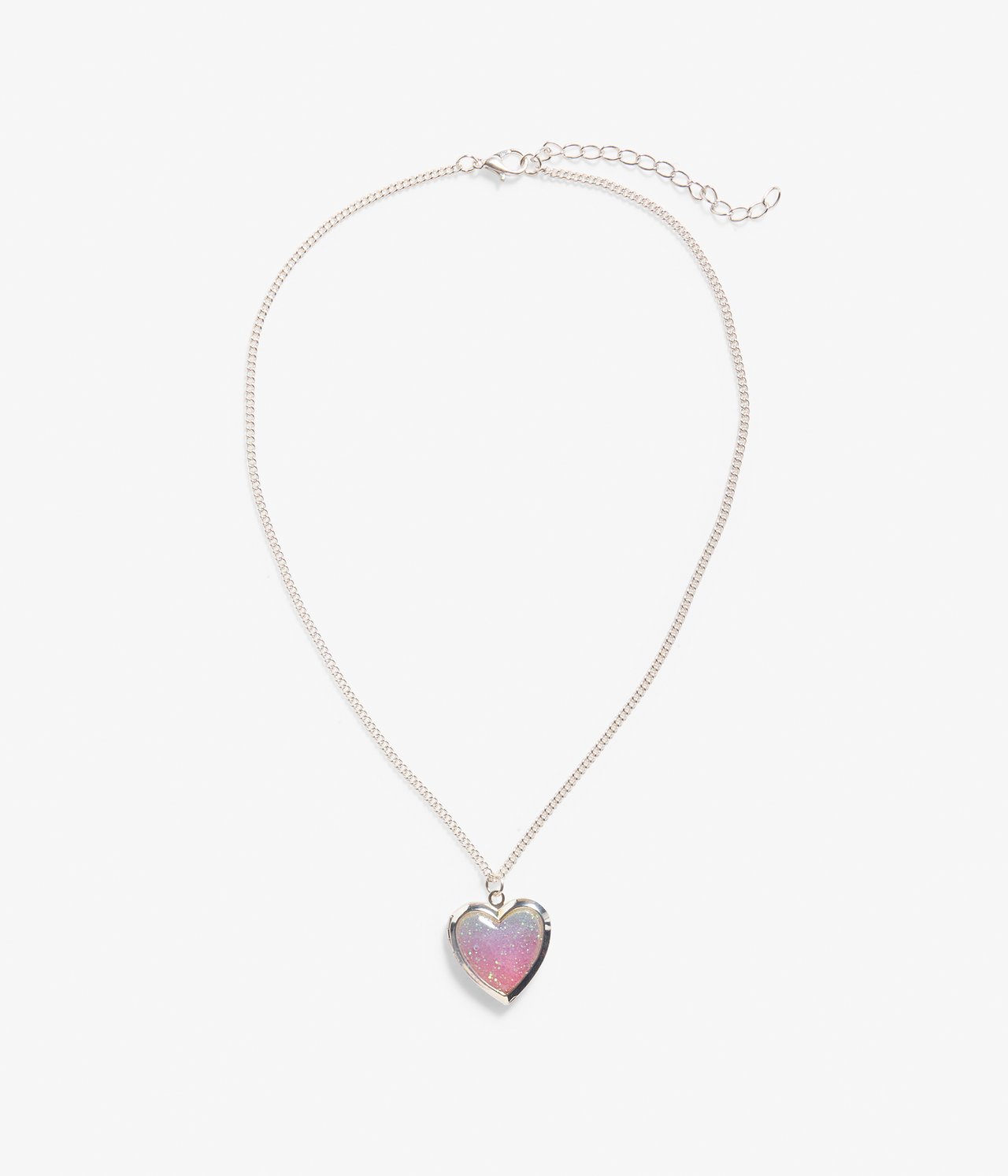 Halsband hjärta - Silver - 1