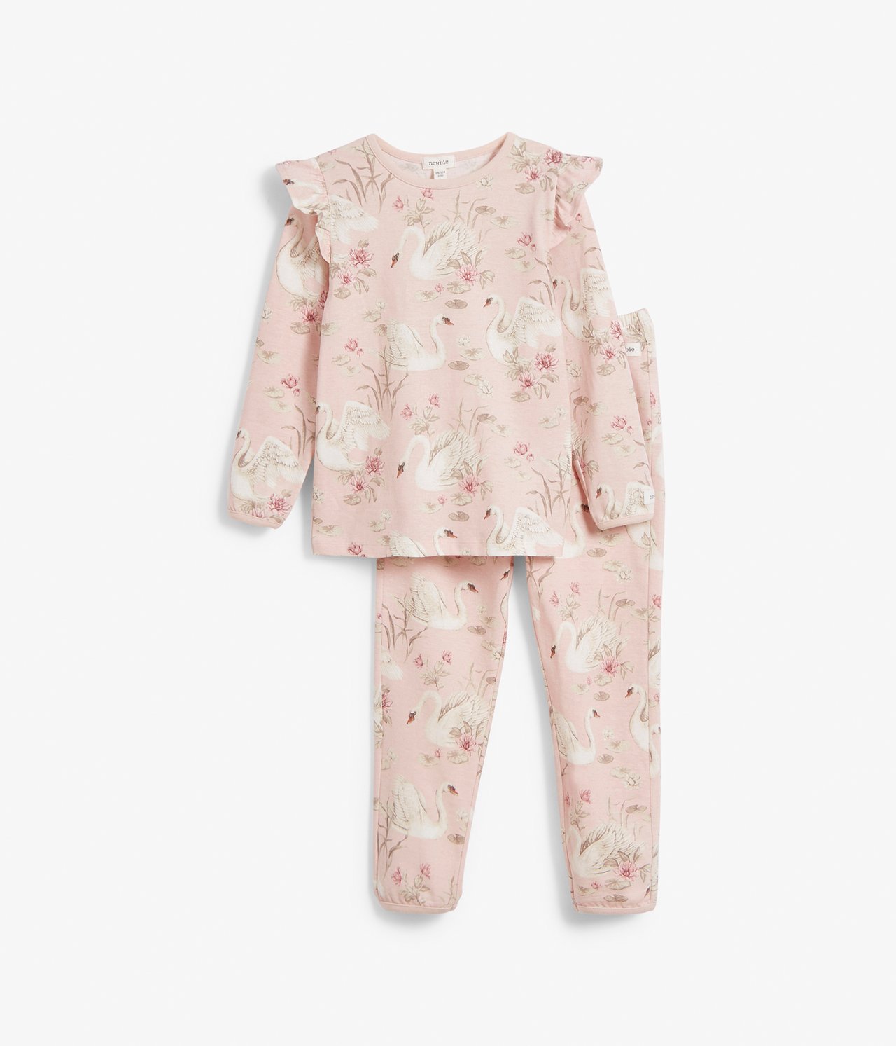 Mönstrad pyjamas - Rosa - 2