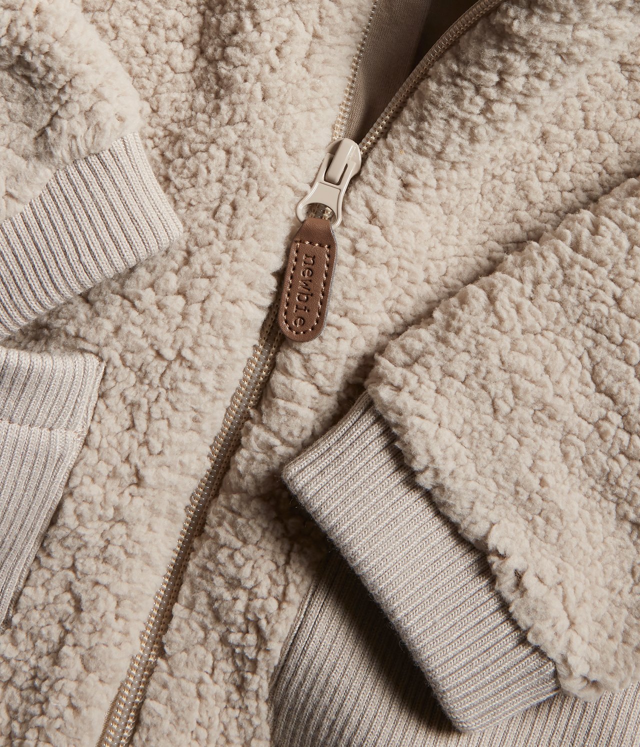 Teddyturkistakki - Beige - 1