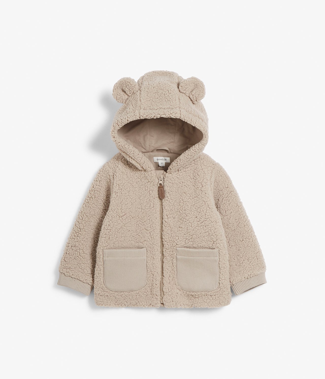 Teddyturkistakki - Beige - 2