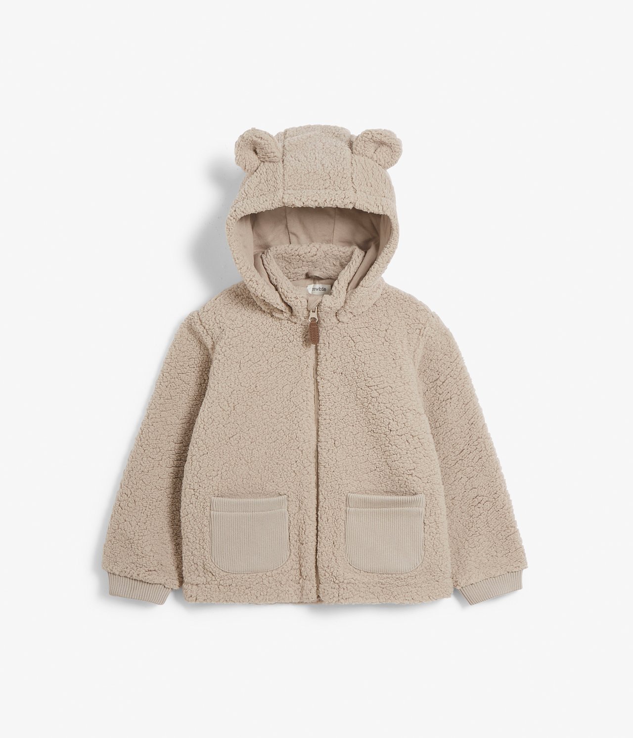 Teddyturkistakki - Beige - 2
