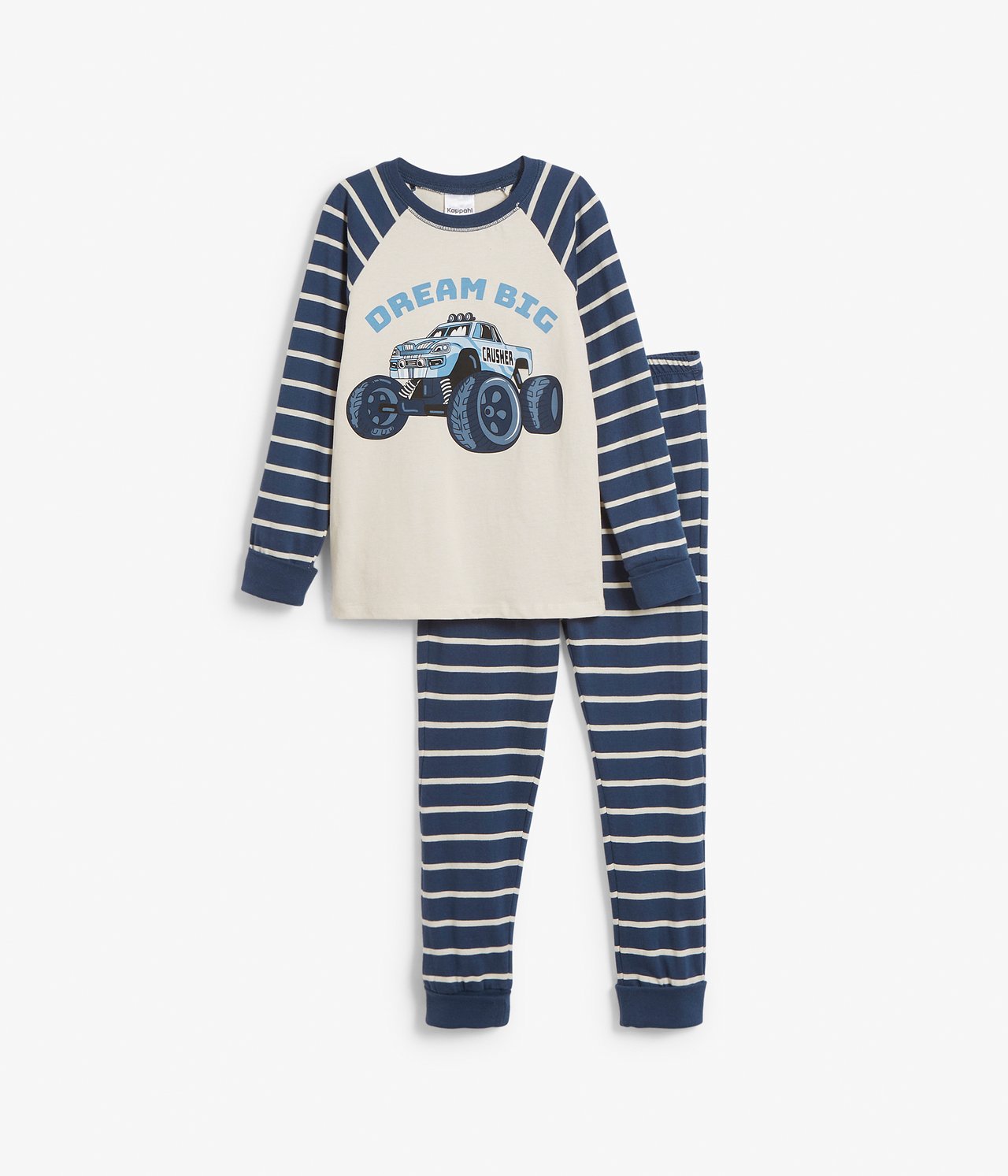 Pitkähihainen pyjama - Sininen - 2