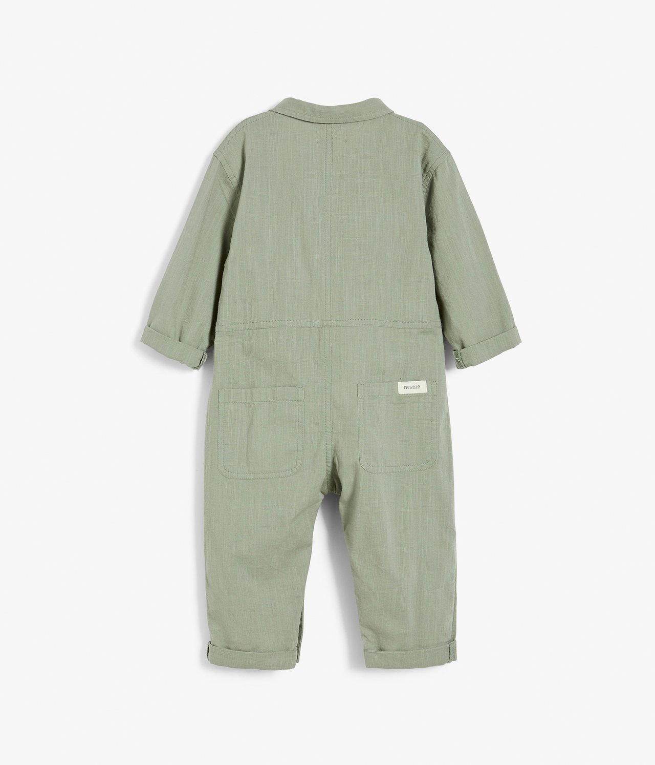 Jumpsuit baby - Mörkgrön - 6