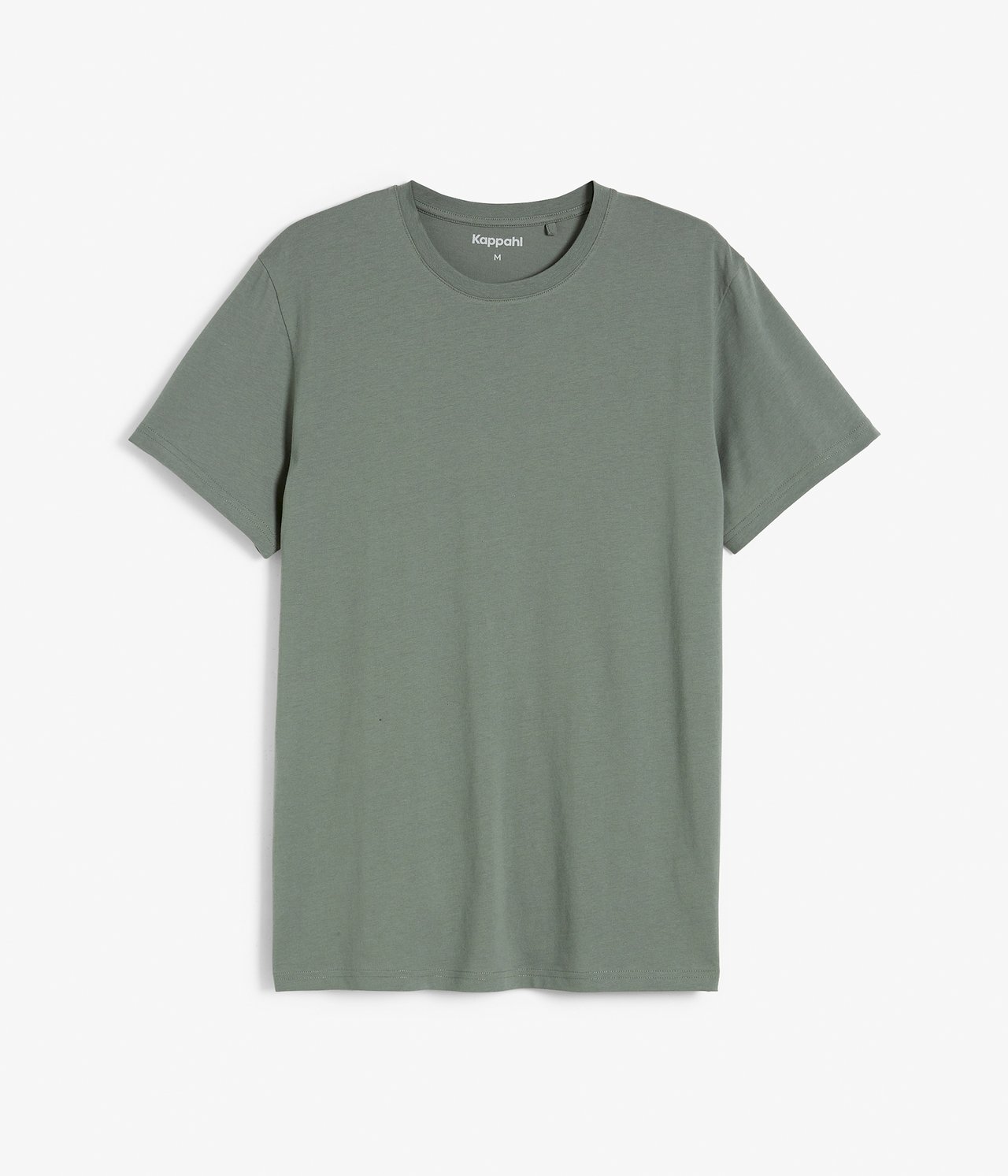 T-shirt z okrągłym dekoltem - Zielony - 5