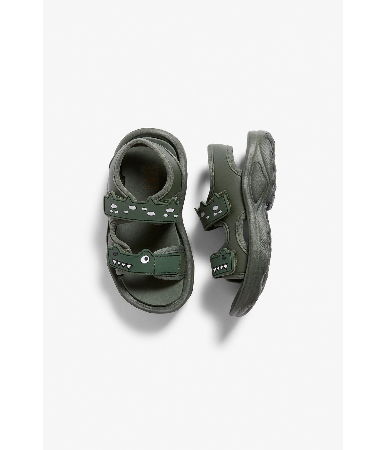 Sandaler med krokodiler Grön - null - 0