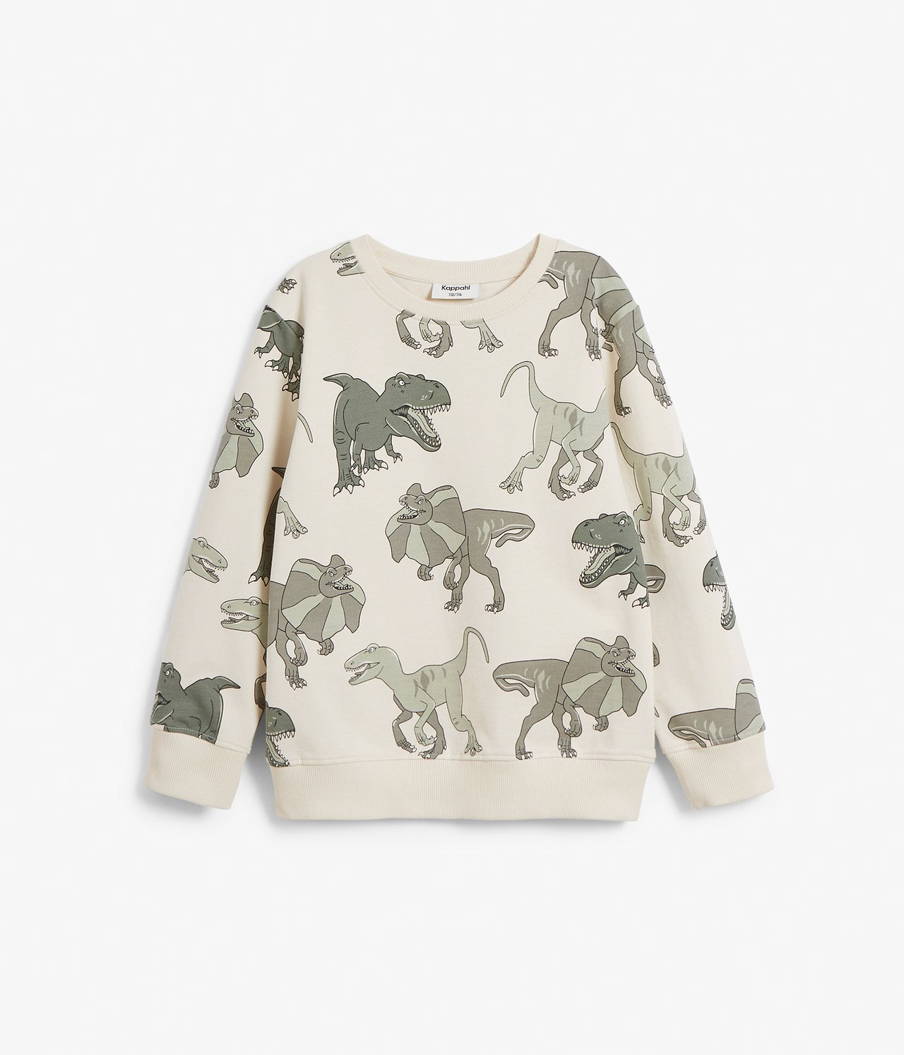 Bluza w dinozaury - Jasnobeżowy - 5