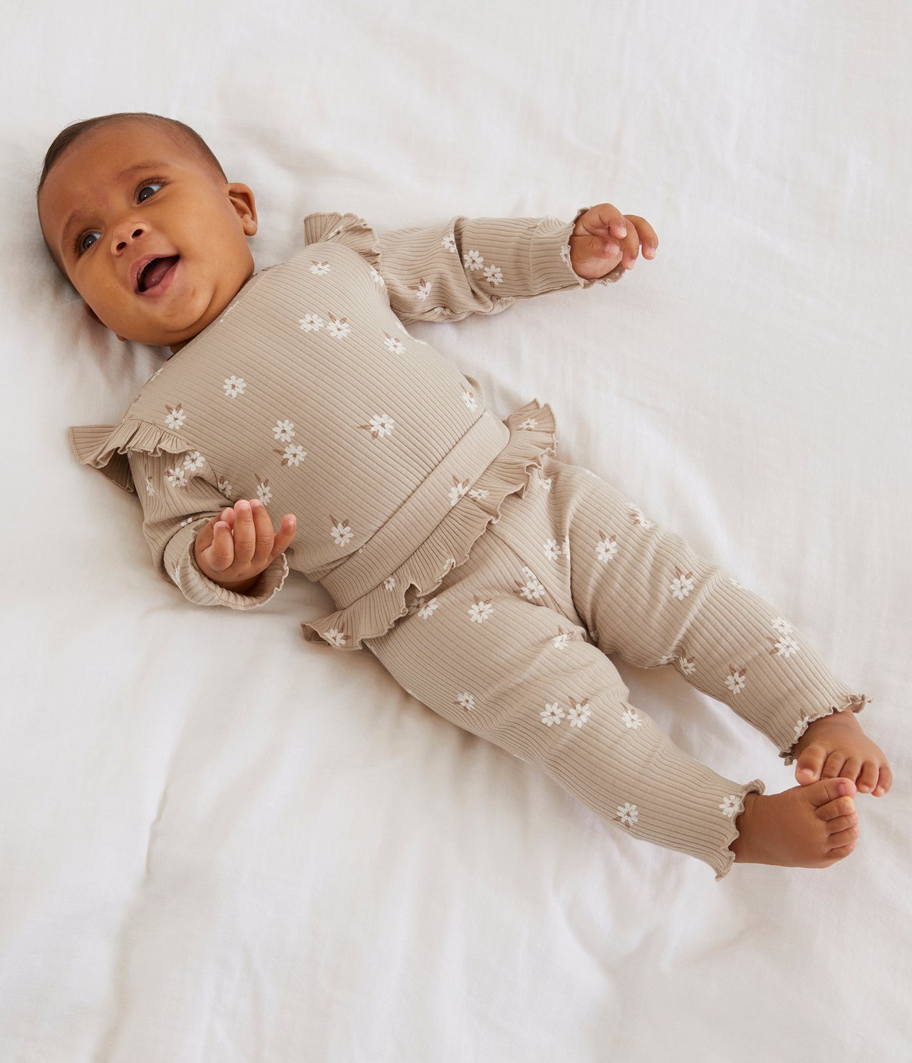 Ribbad body - Beige - 2