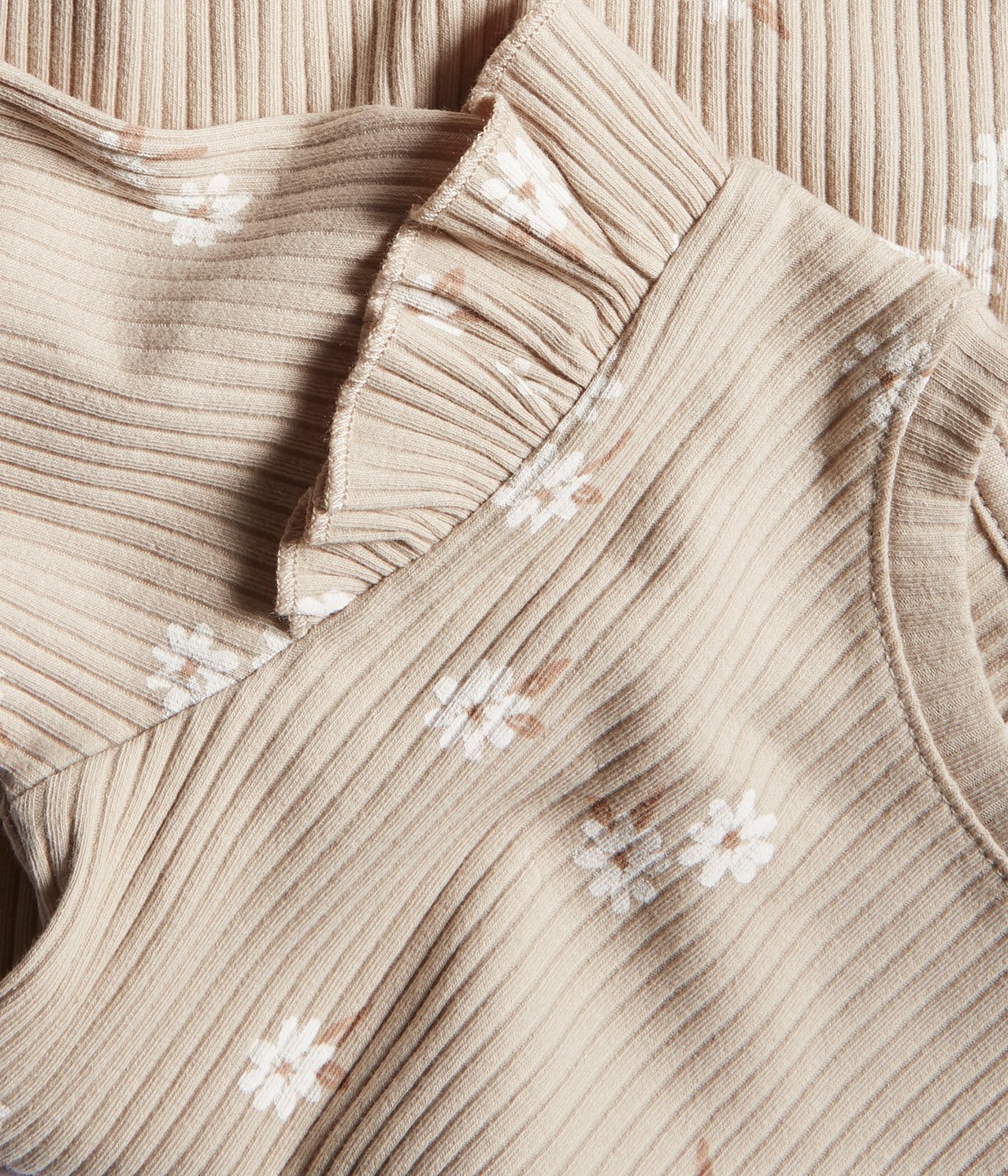 Ribbad body - Beige - 4