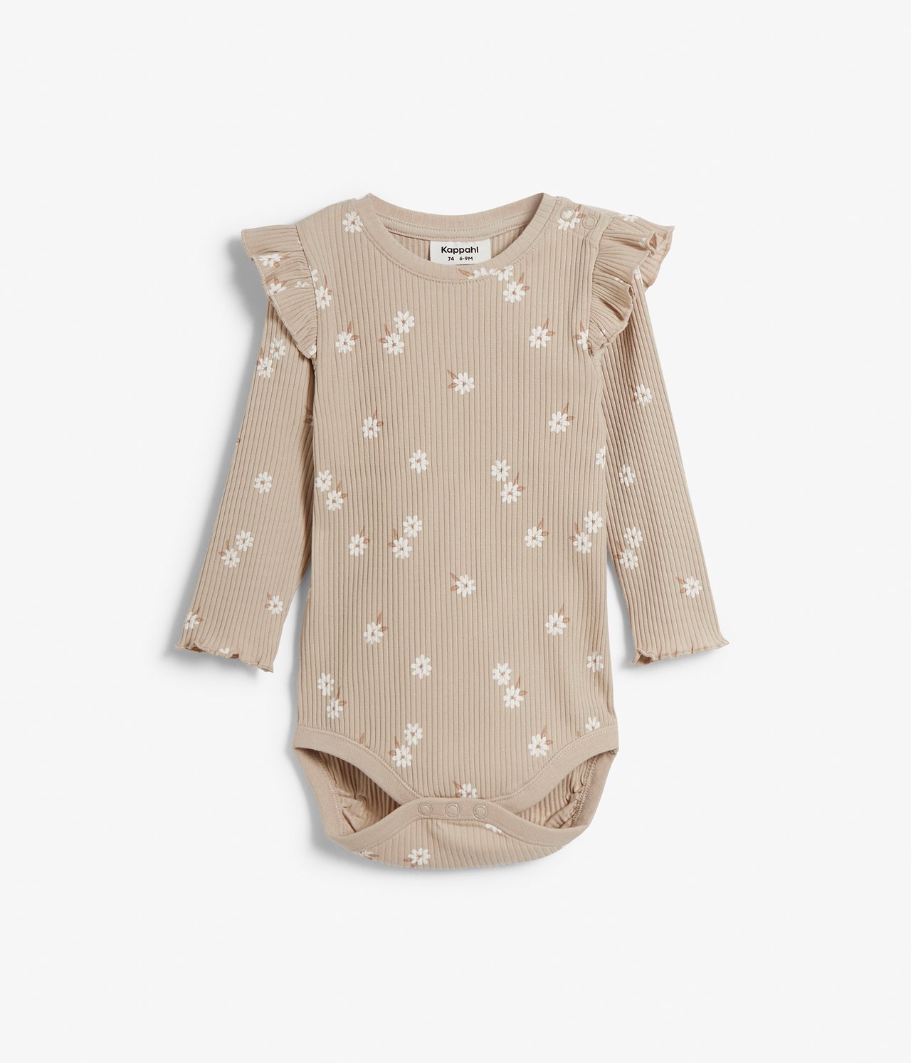 Ribbad body - Beige - 5