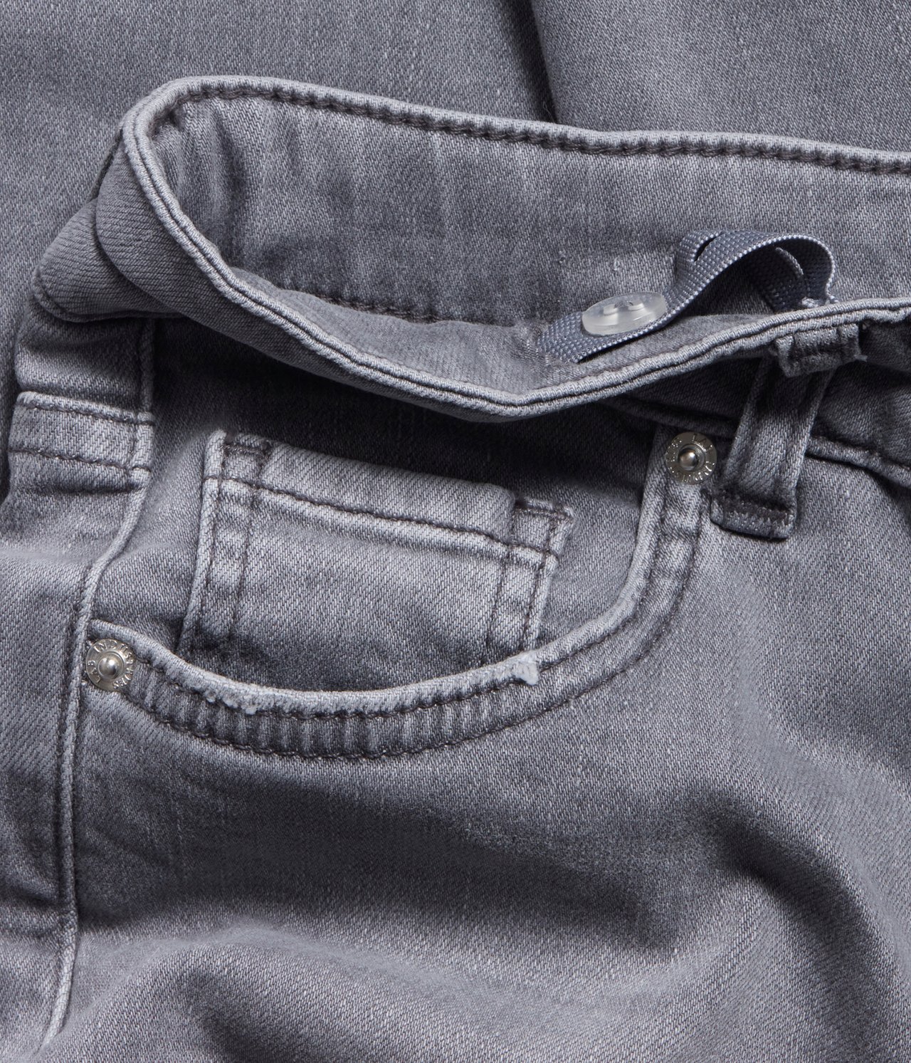 Jeans bootcut - Silvergrå - 5