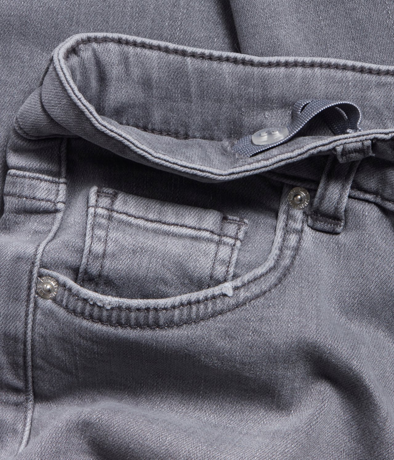 Bootcut-malliset farkut - Hopeanharmaa - 5