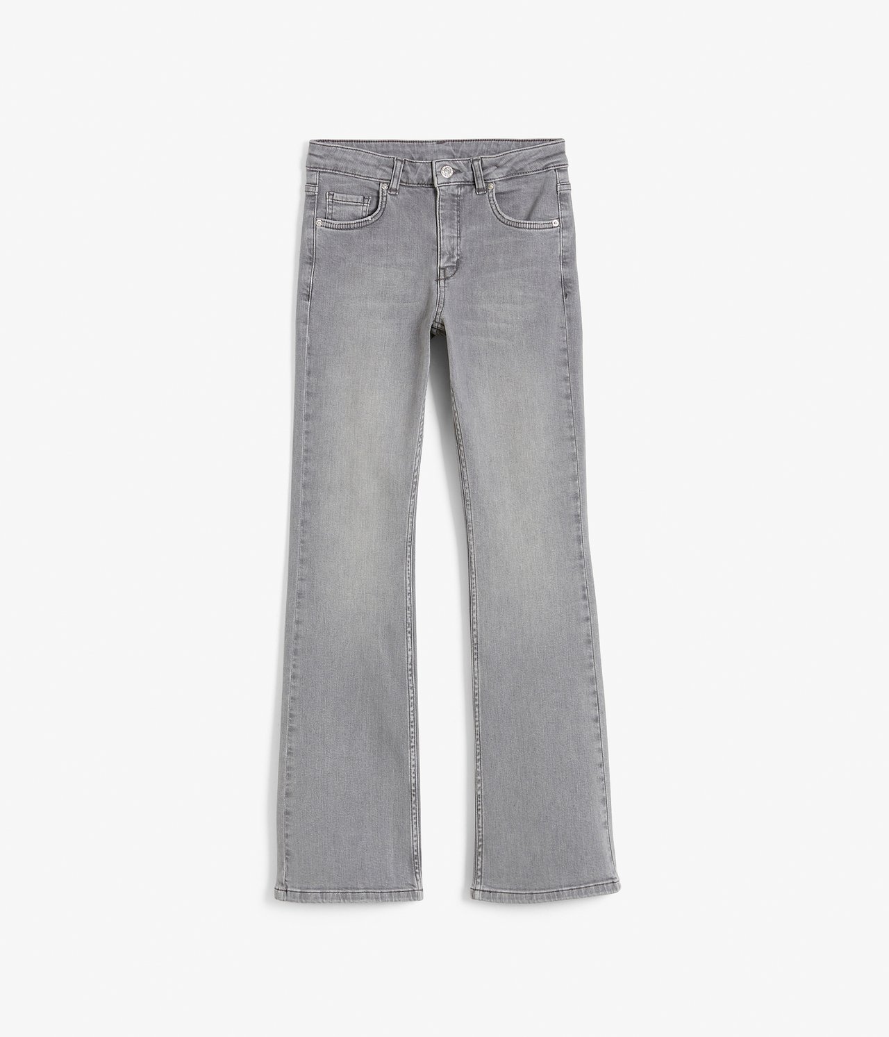 Jeans bootcut Sølvgrå - null - 5
