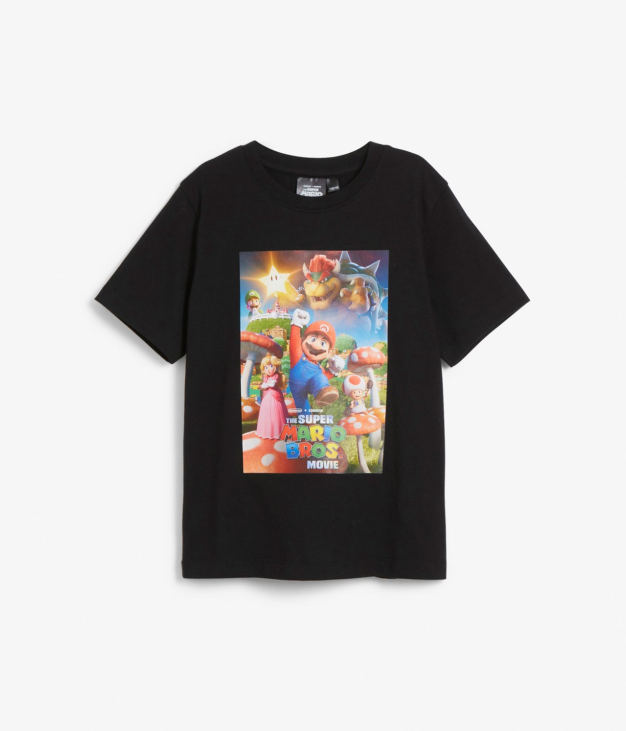 T-shirt Super Mario Svart - null - 3