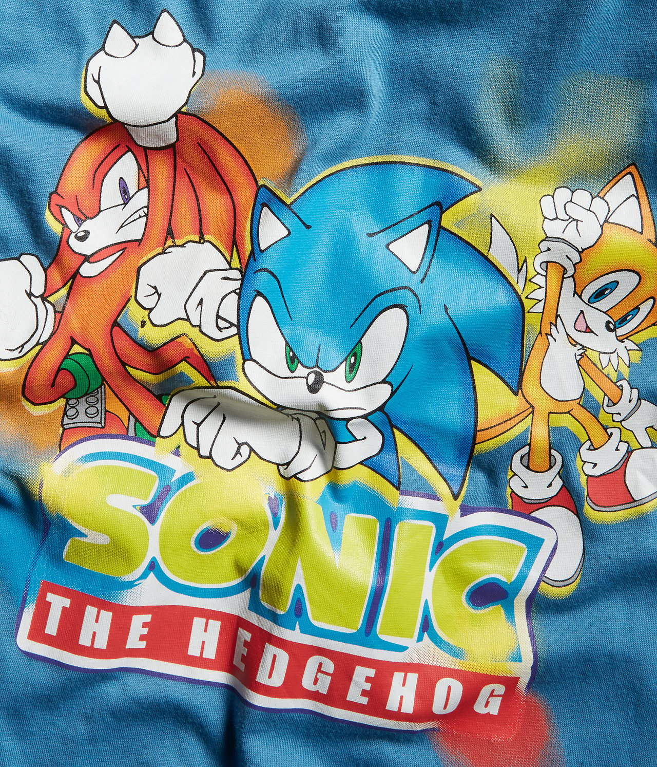 T-shirt Sonic - Niebieski - 3