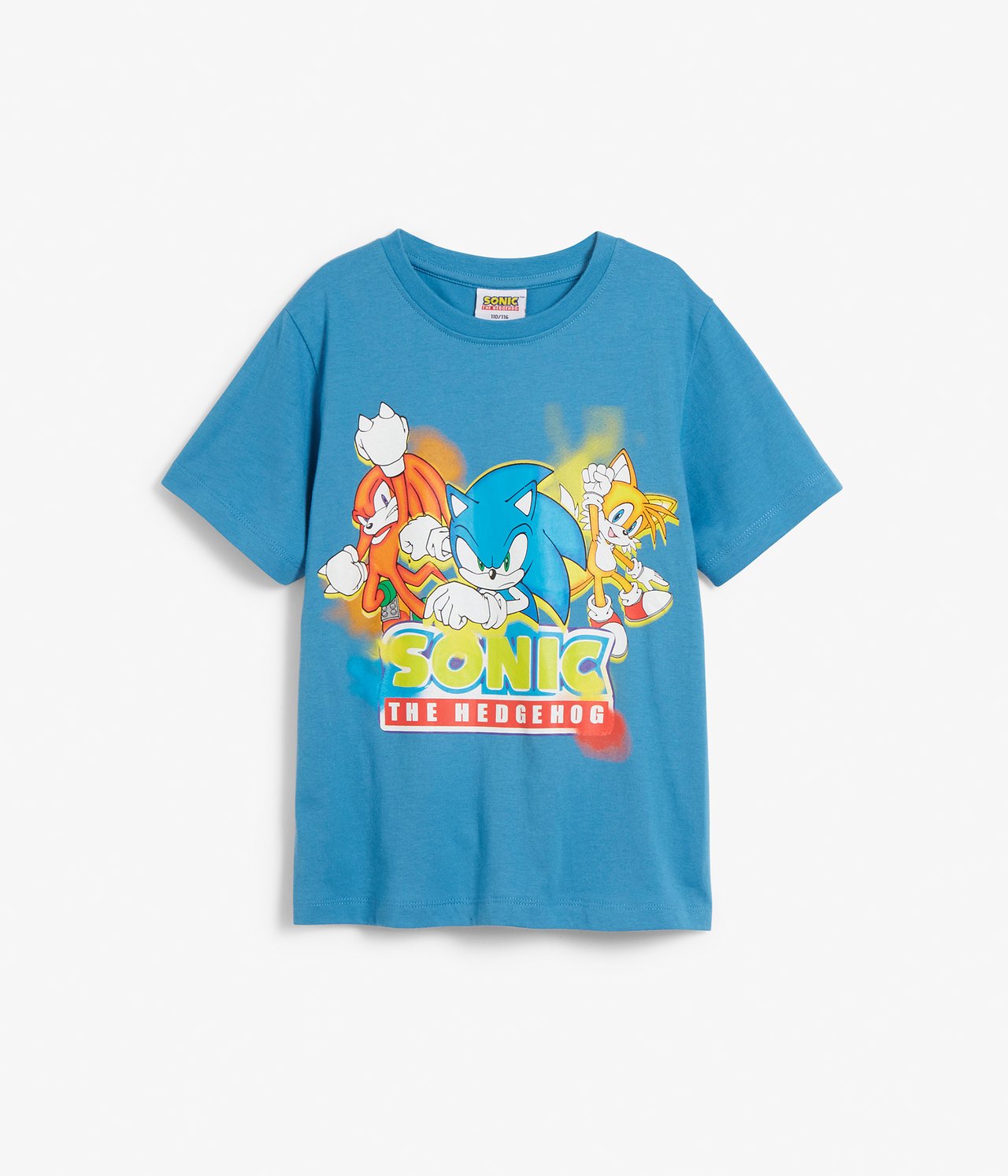 T-shirt Sonic - Niebieski - 4
