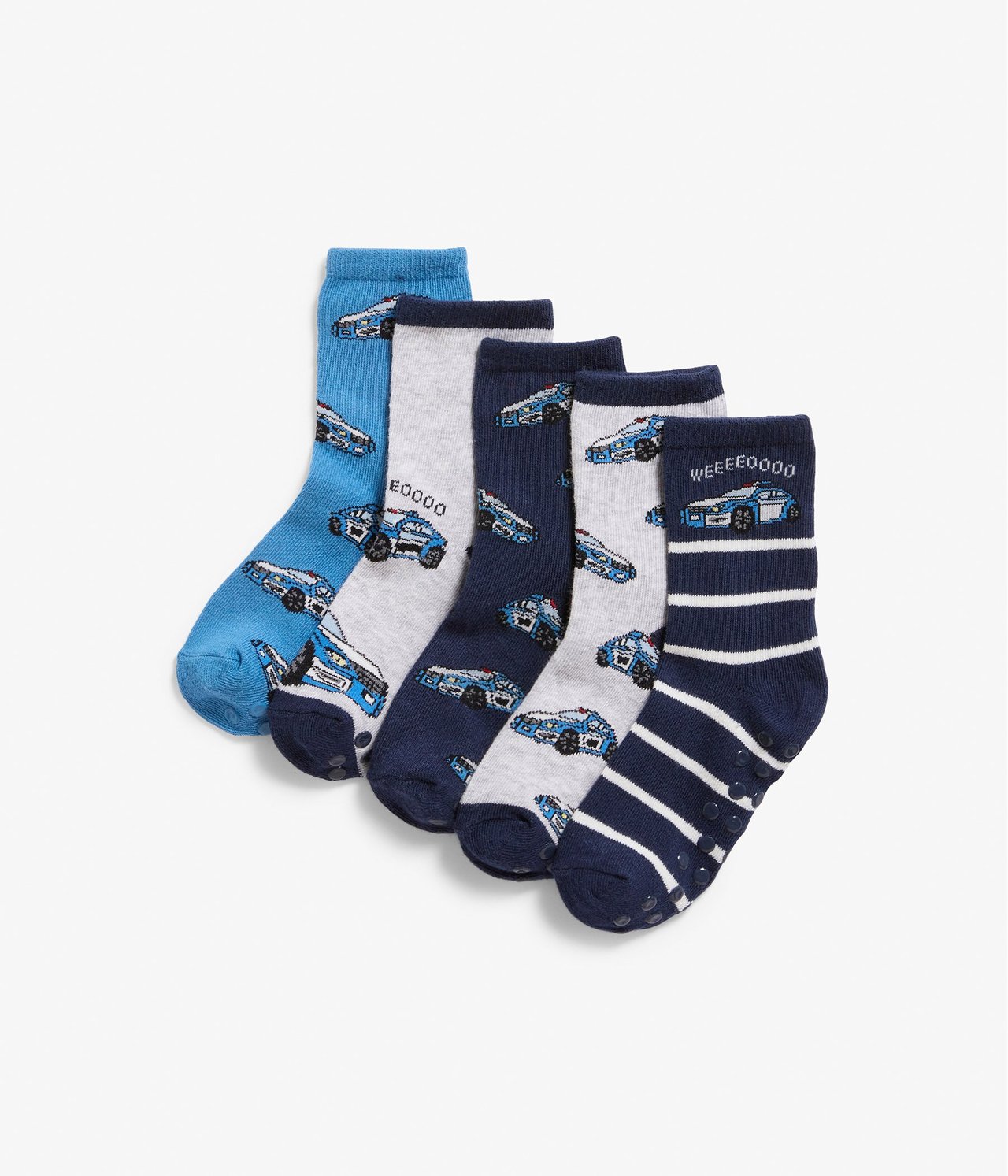 5 paria sukkia Sininen - null - 0