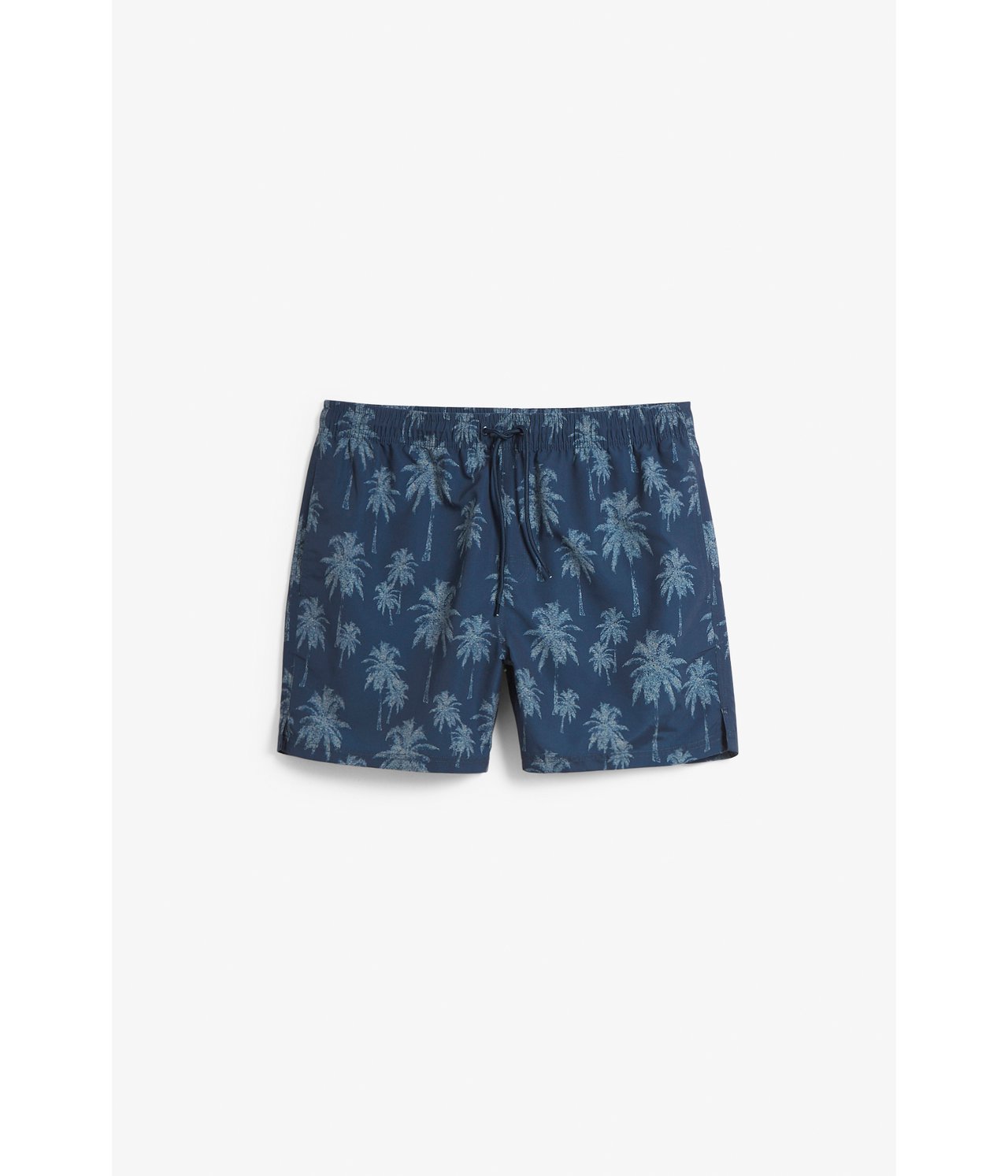 Mönstrade badshorts - Mörkblå - 7