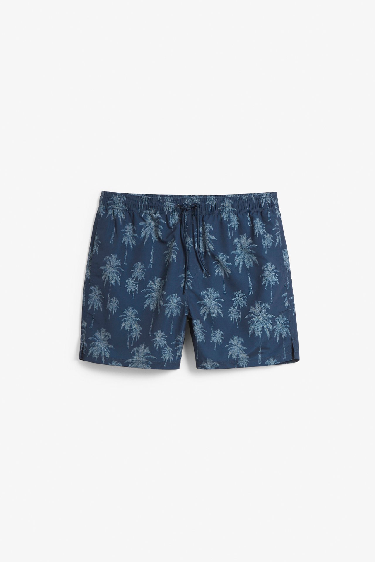 Mönstrade badshorts - Mörkblå - 8