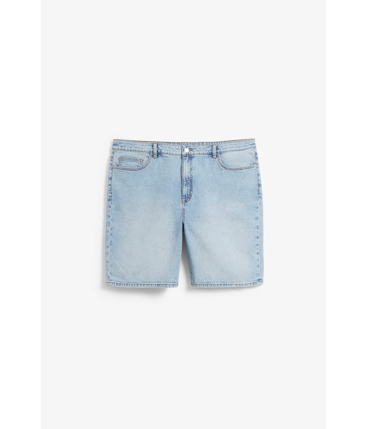 Farkkushortsit - Vaalea denim - 5