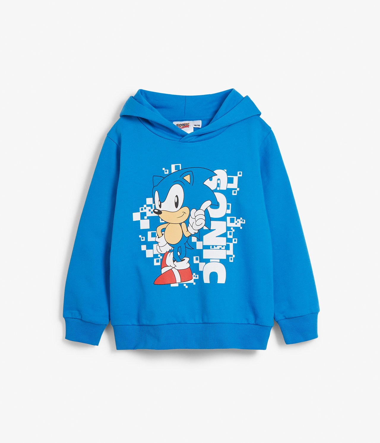 Bluza z kapturem, Sonic - Niebieski - 2