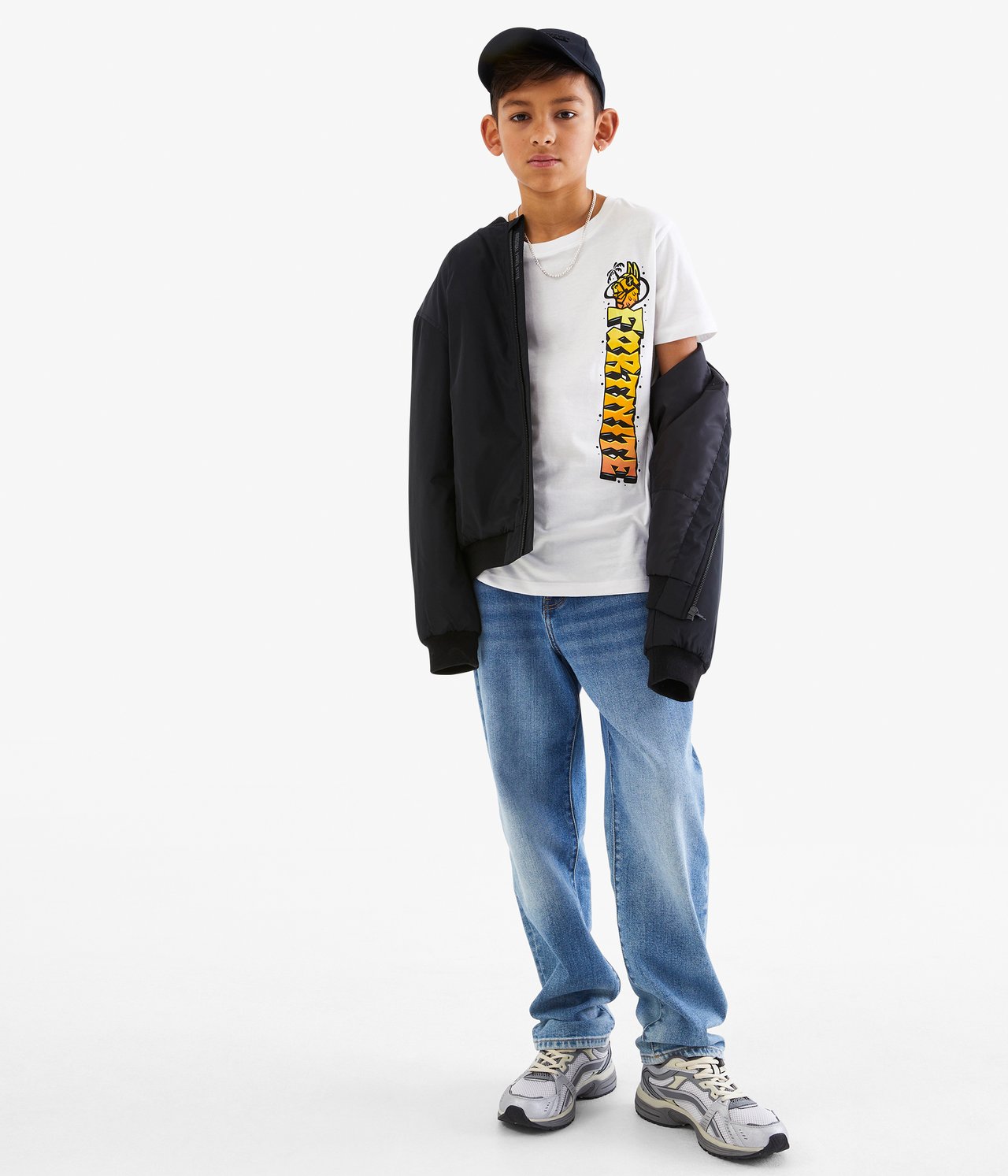 T-skjorte Fortnite - Offwhite - 3