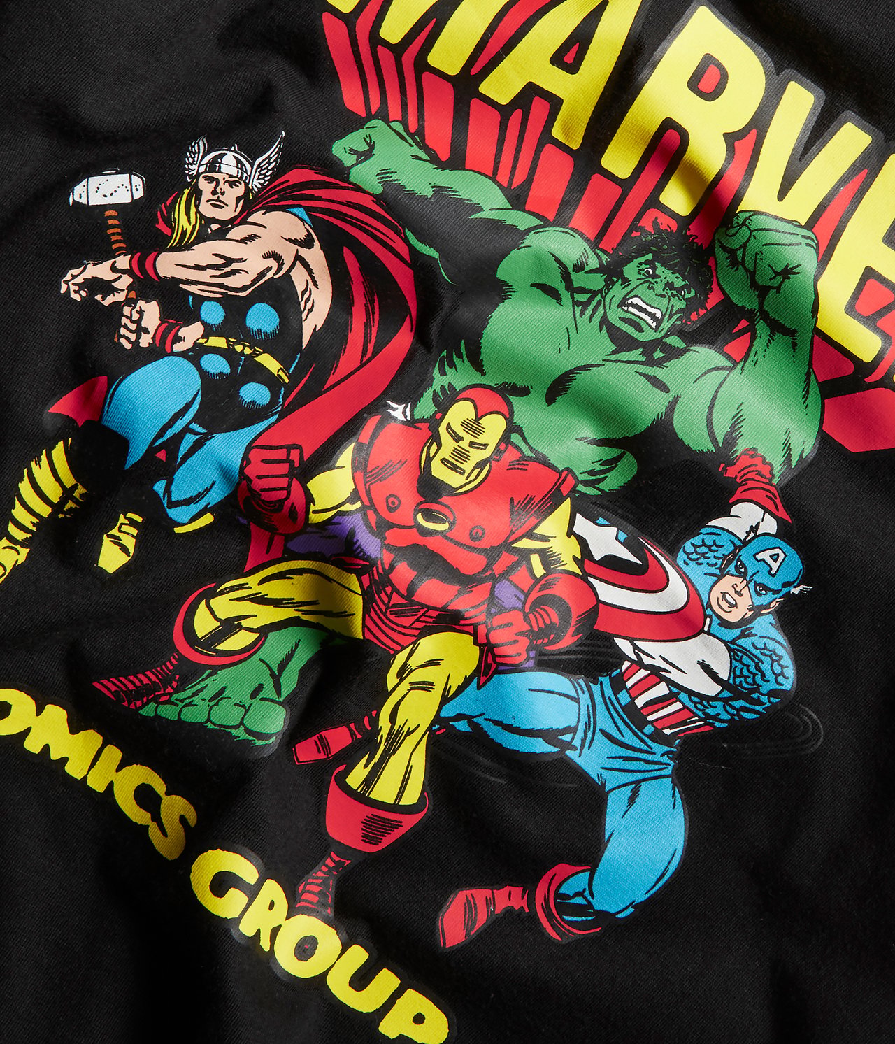 T-shirt Marvel - Svart - 4