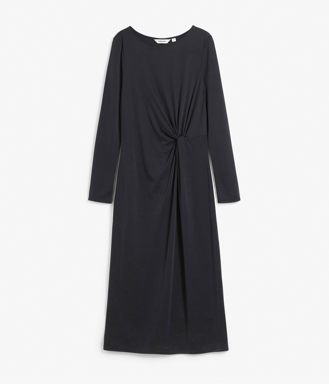 Długa sukienka z trykotu