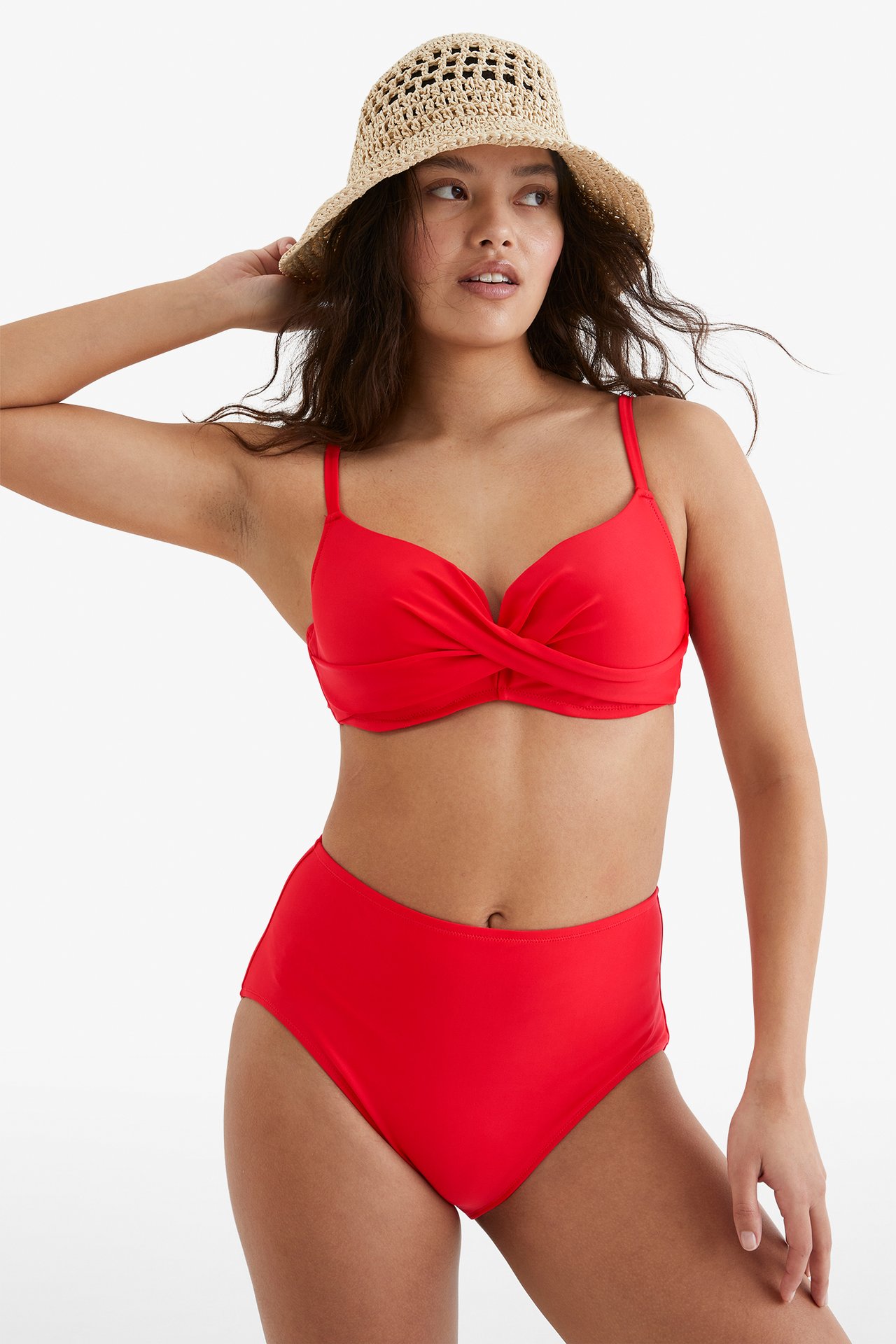 Majtki bikini - Czerwony - 1