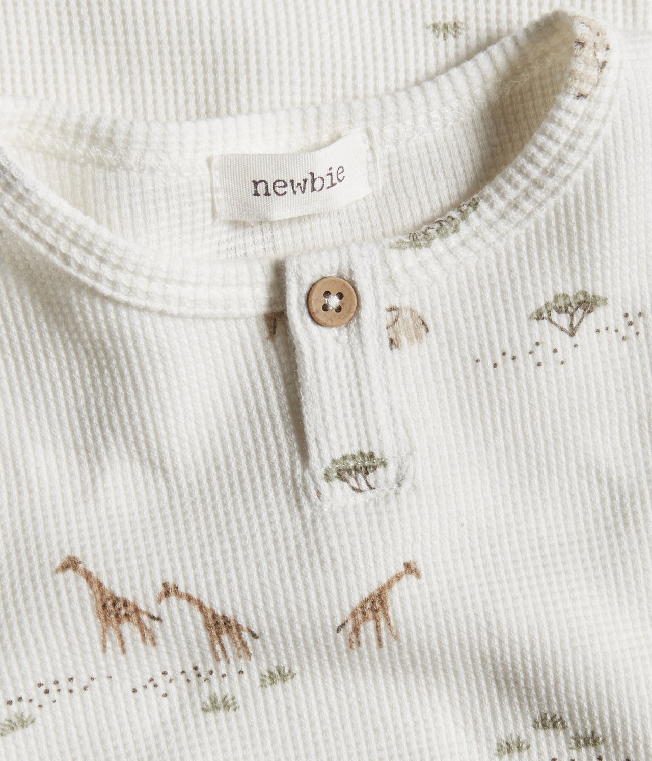 Mönstrad body - Offwhite - 1
