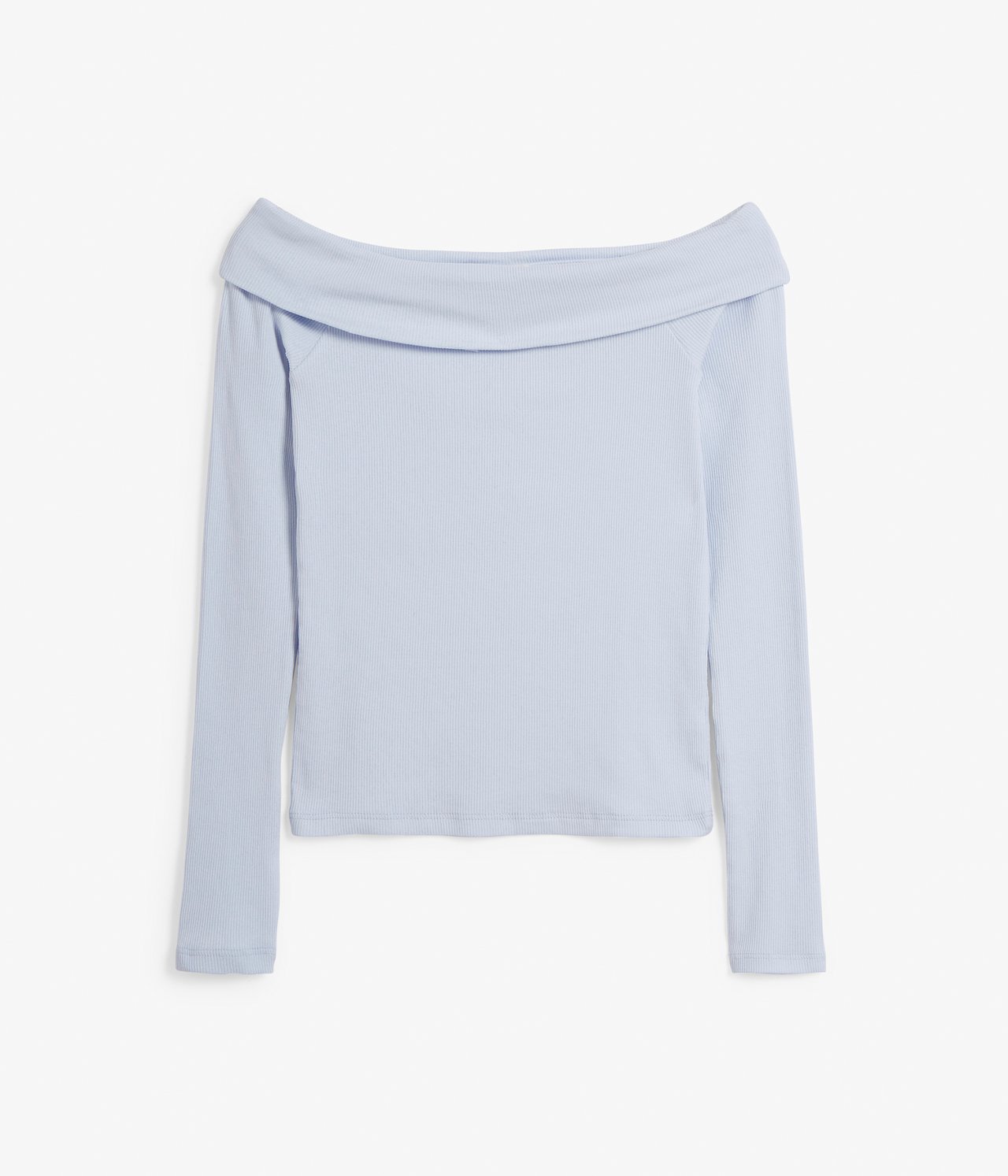 Off shoulder -paita - Sininen - 6