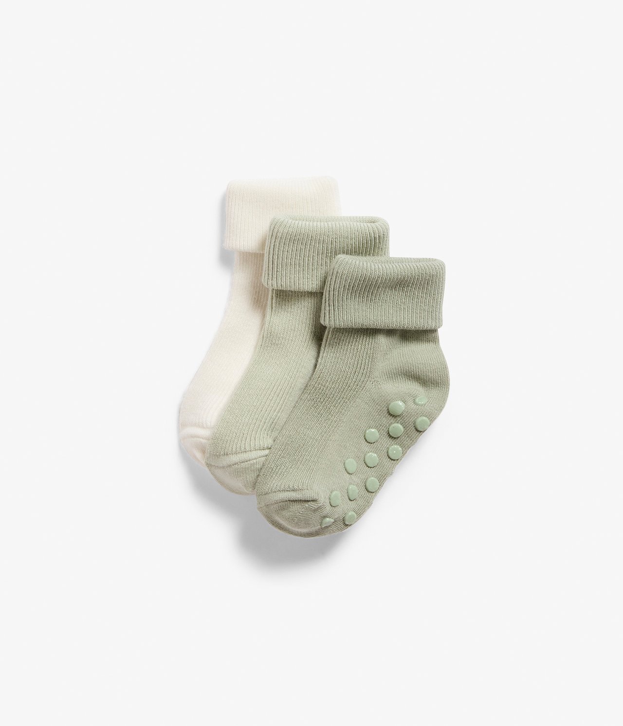 3-pk. sokker baby - Grønn - 1