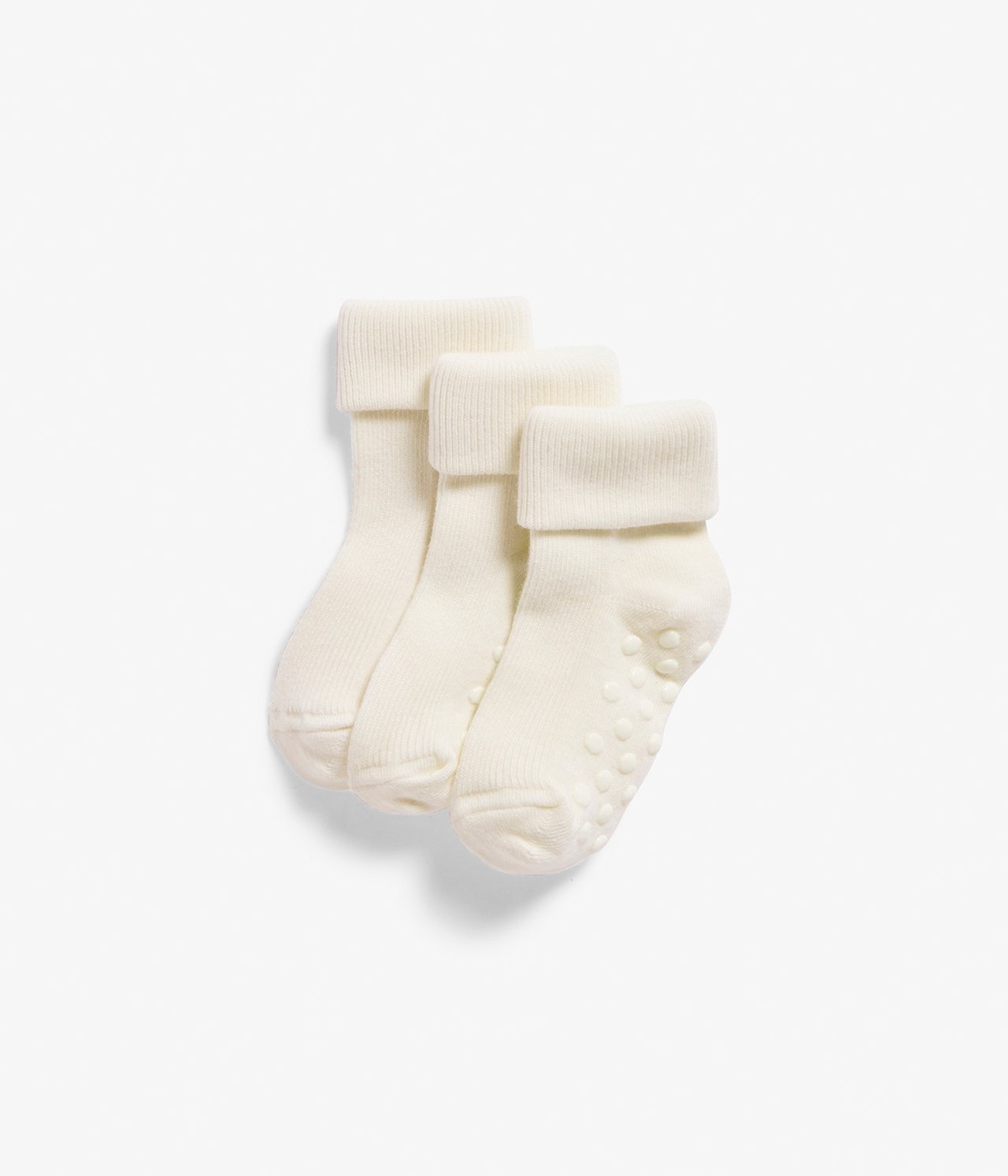 3 paria sukkia - Luonnonvalkoinen - 1