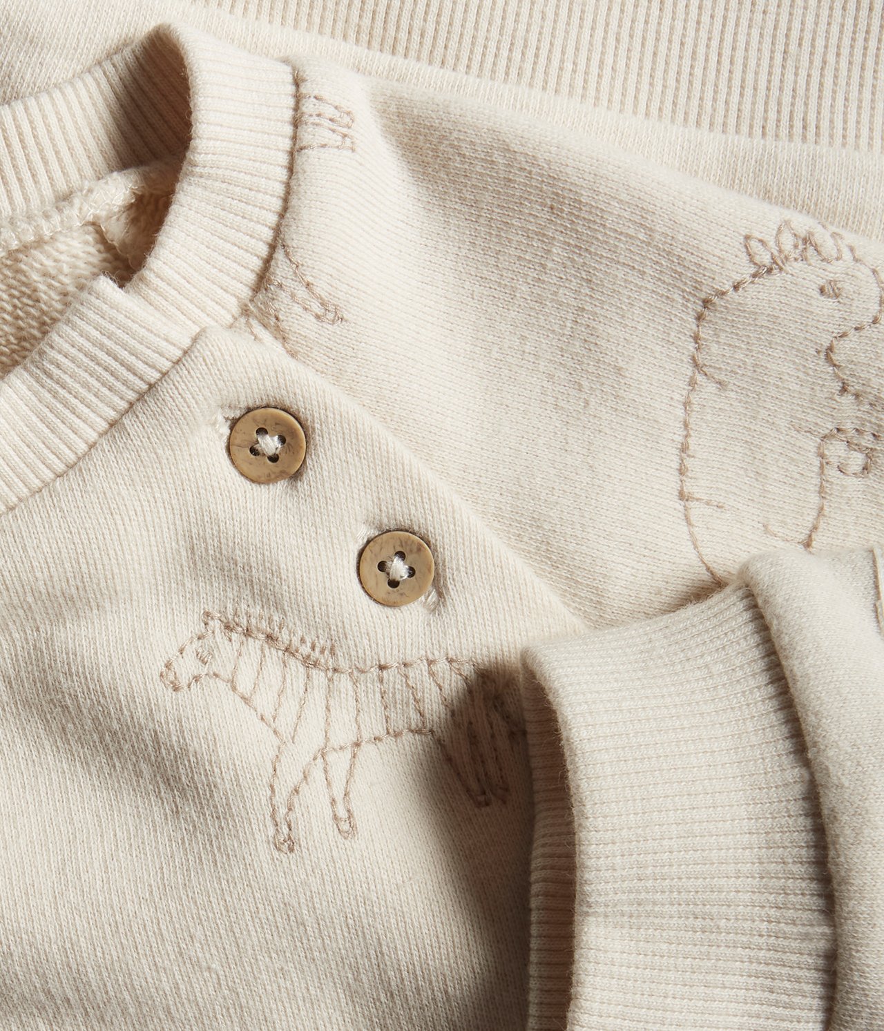 Sweatshirt baby Lys beige - null - 4