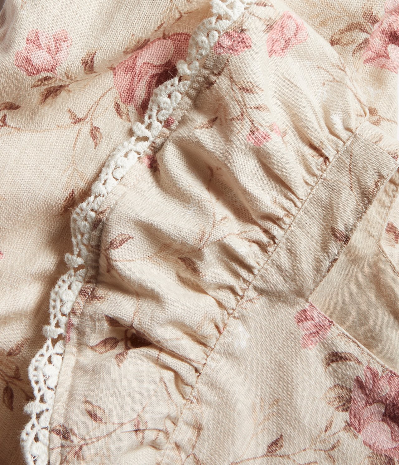 Hängselbyxor baby - Beige - 5